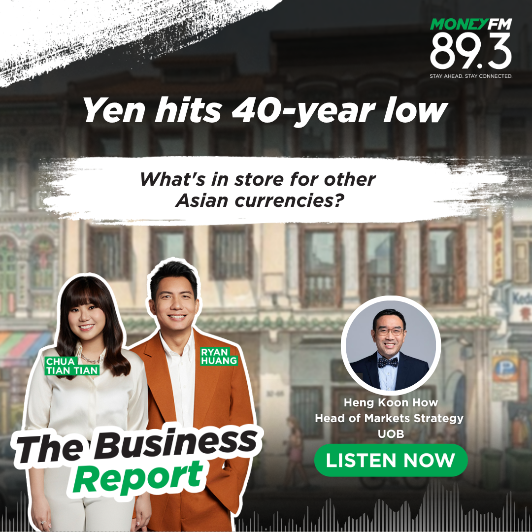 Biz Report: Yen hits 40-year low amid stronger USD, what's in store for other Asian currencies?