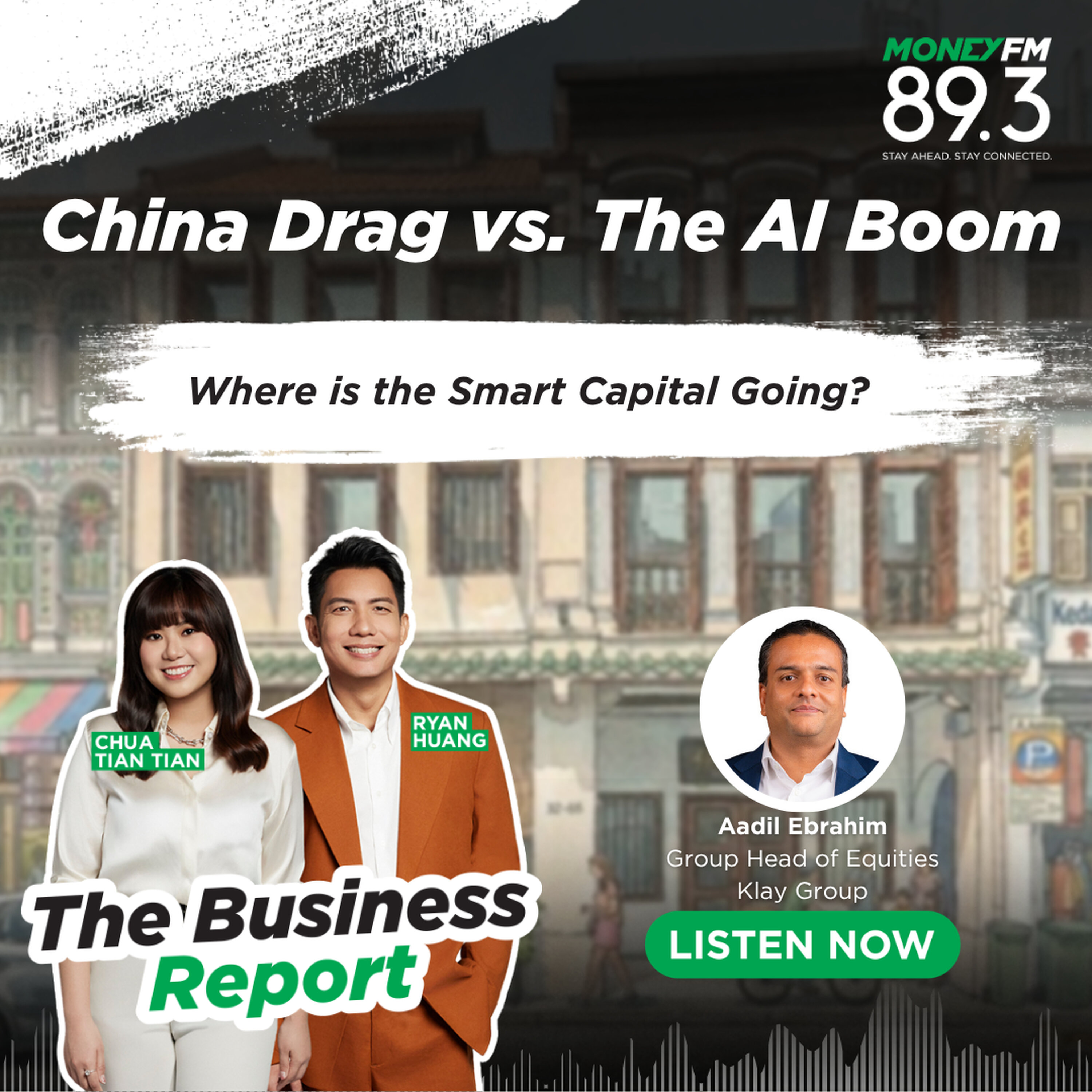 Biz Report: The China Drag vs. The AI Boom - Where is the Smart Capital Going? episode artwork