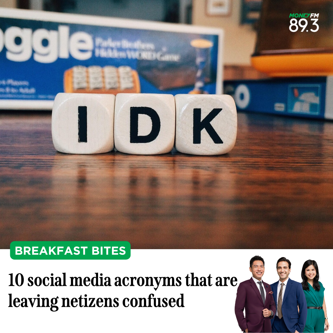 Breakfast Bites: 10 social media acronyms that are leaving netizens confused