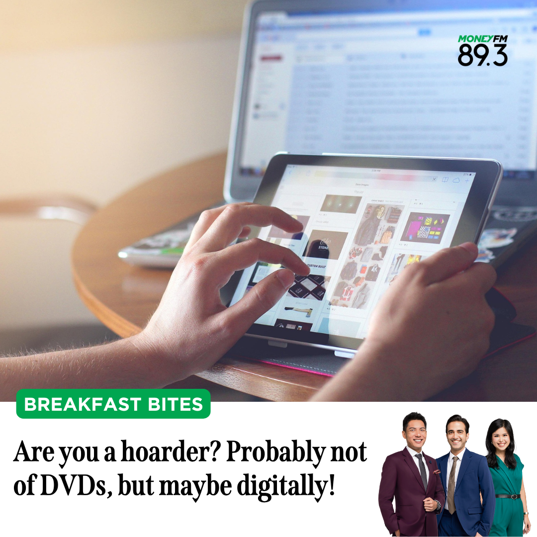 Breakfast Bites: Are you a hoarder? Probably not of DVDs... but digitally.