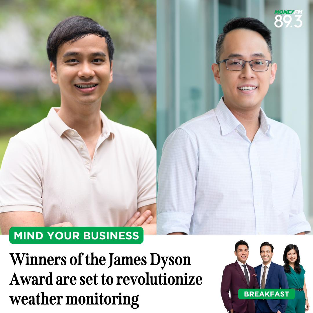 Mind Your Business: How did two Singaporean inventors win the James Dyson Award for revolutionizing weather monitoring?