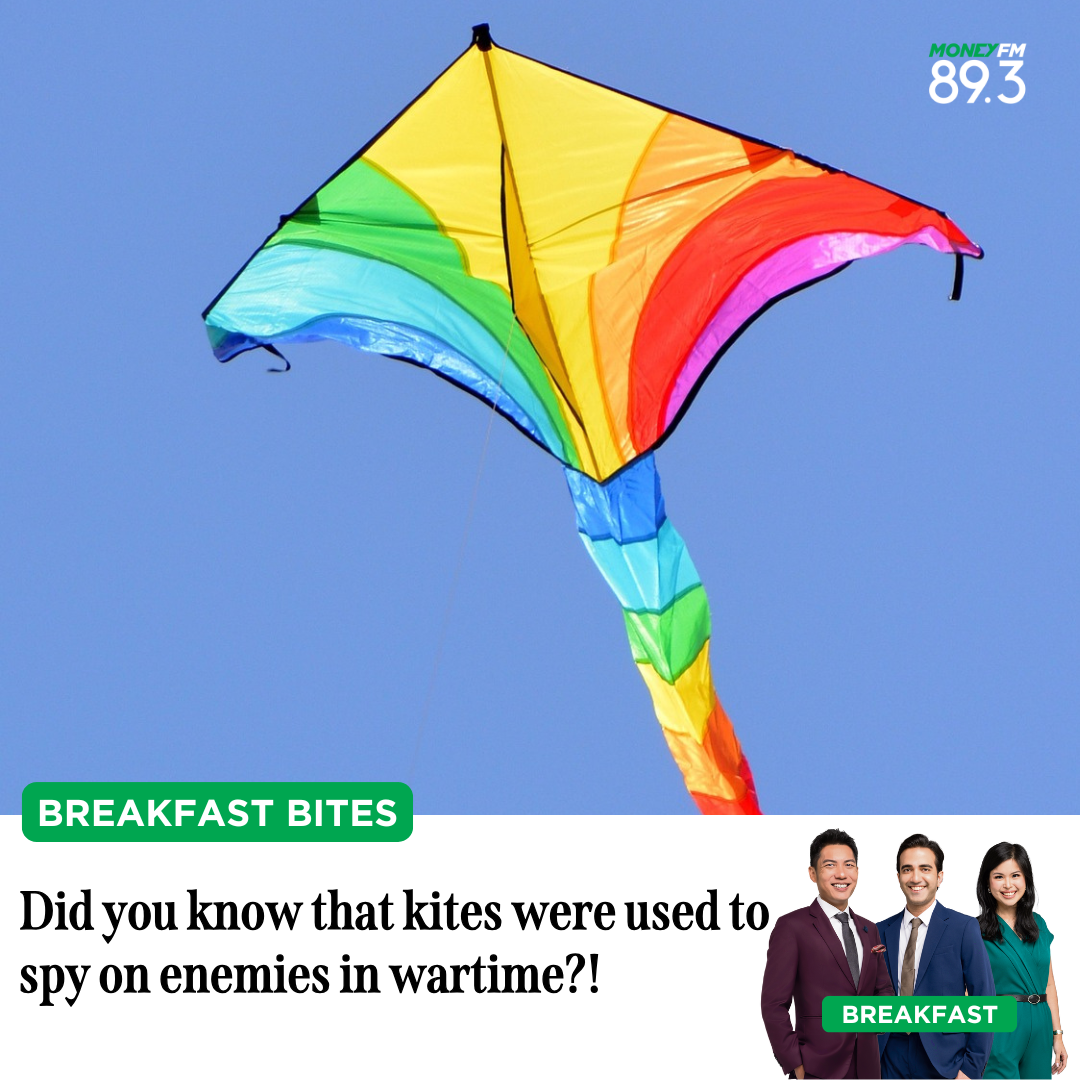 Breakfast Bites: Did you know kites were used to spy on enemies in wartime?