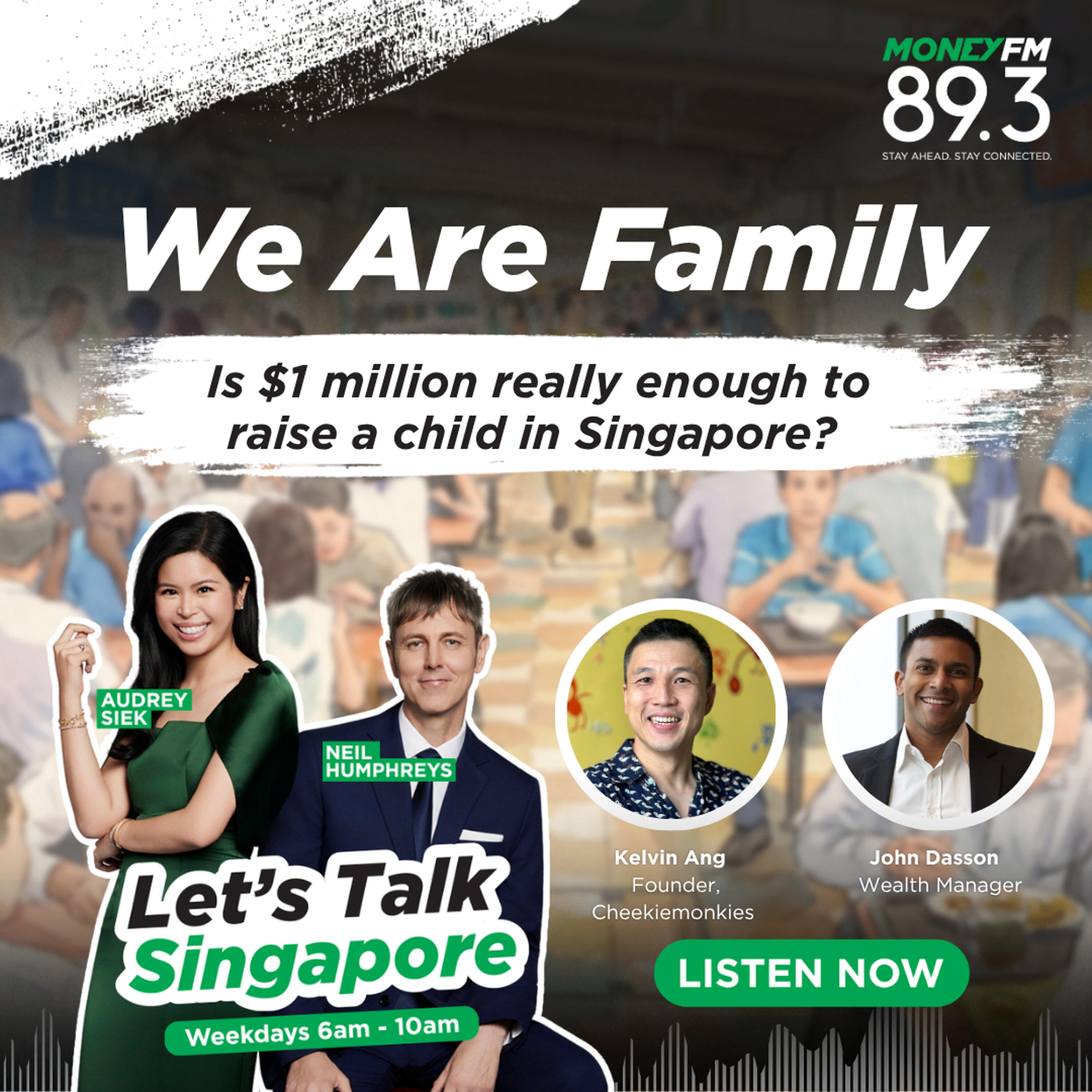 We Are Family: Is $1 million really enough to raise a child in Singapore? episode artwork