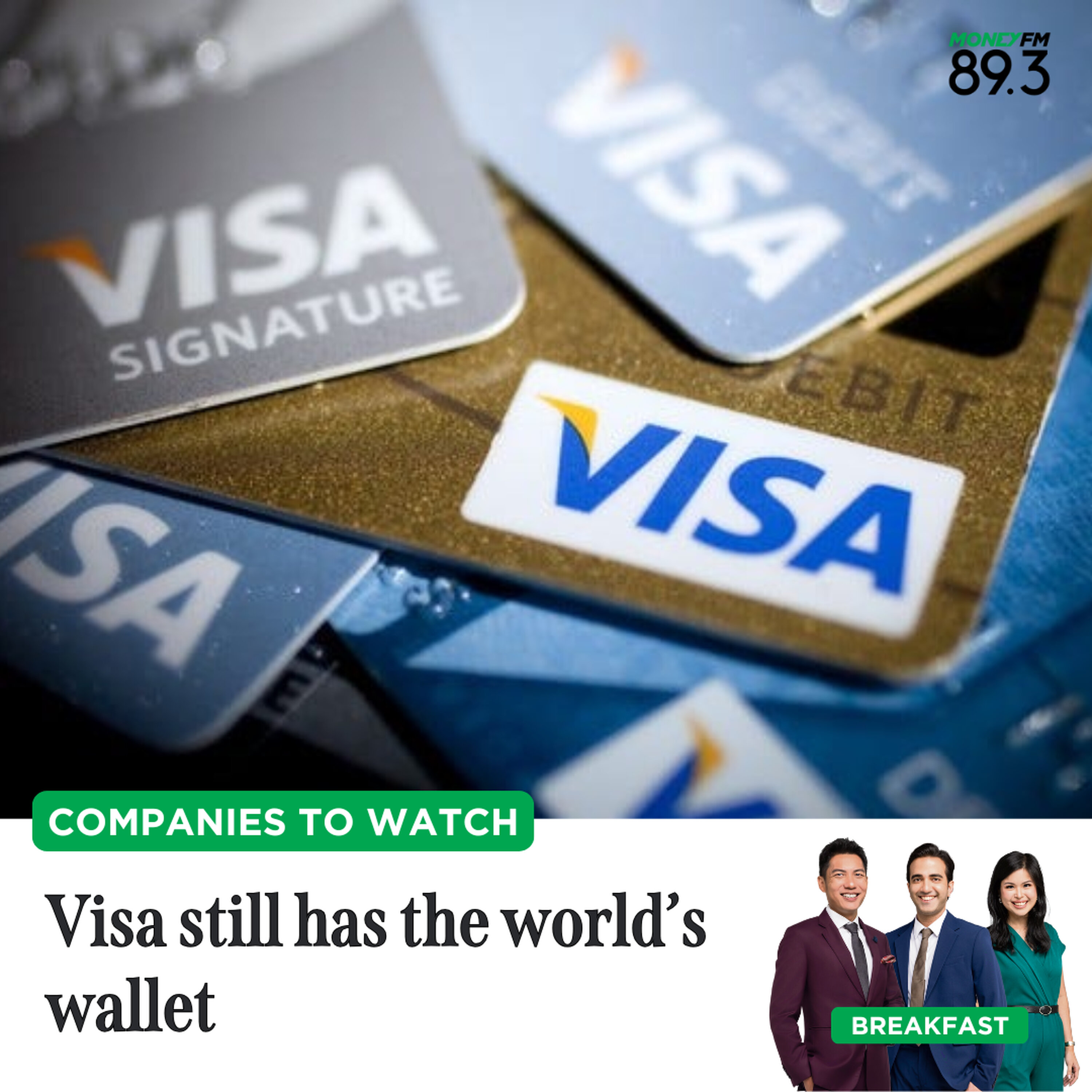 Companies To Watch: Visa still has the world’s wallet