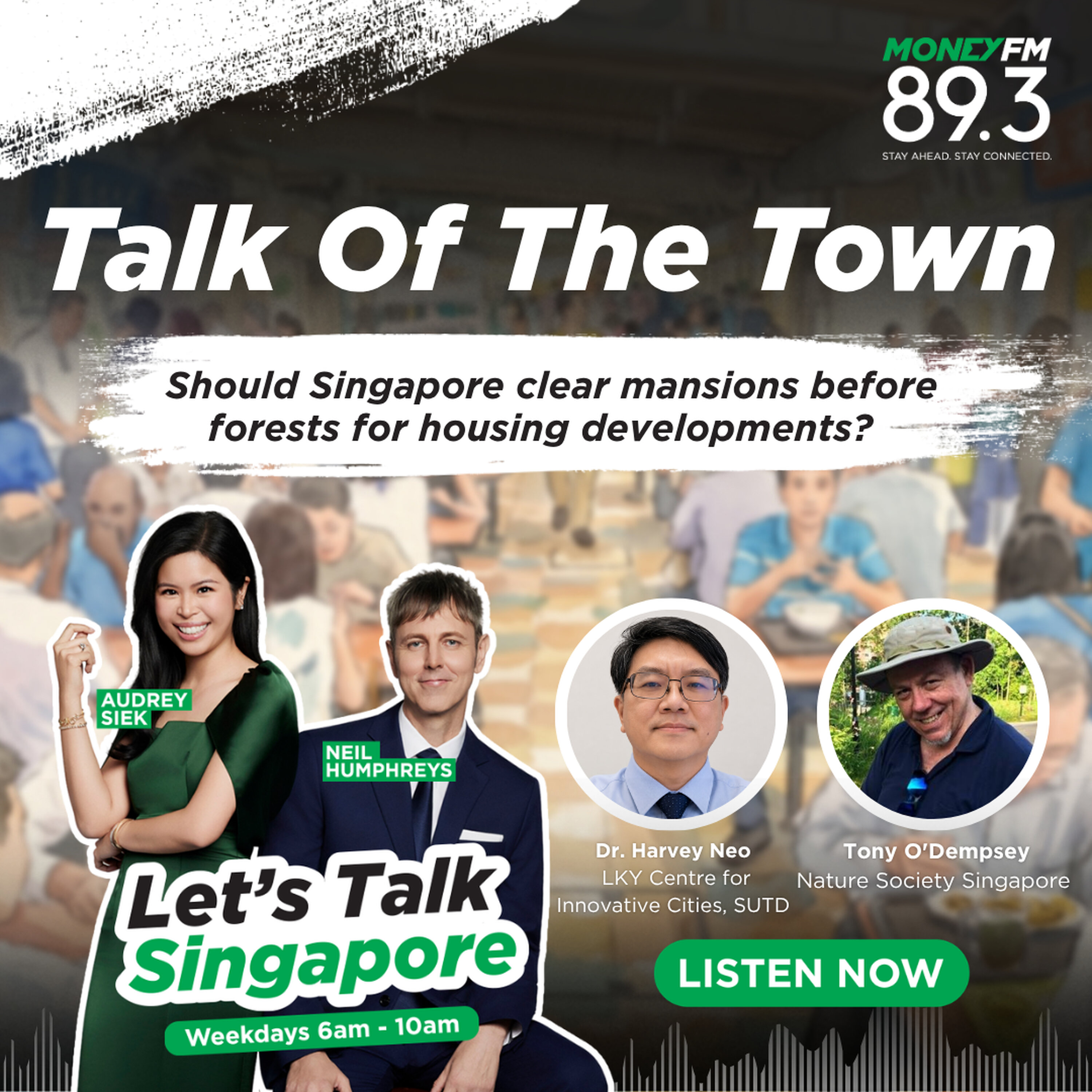Talk of the Town: Should Singapore clear mansions before forests for housing developments? episode artwork