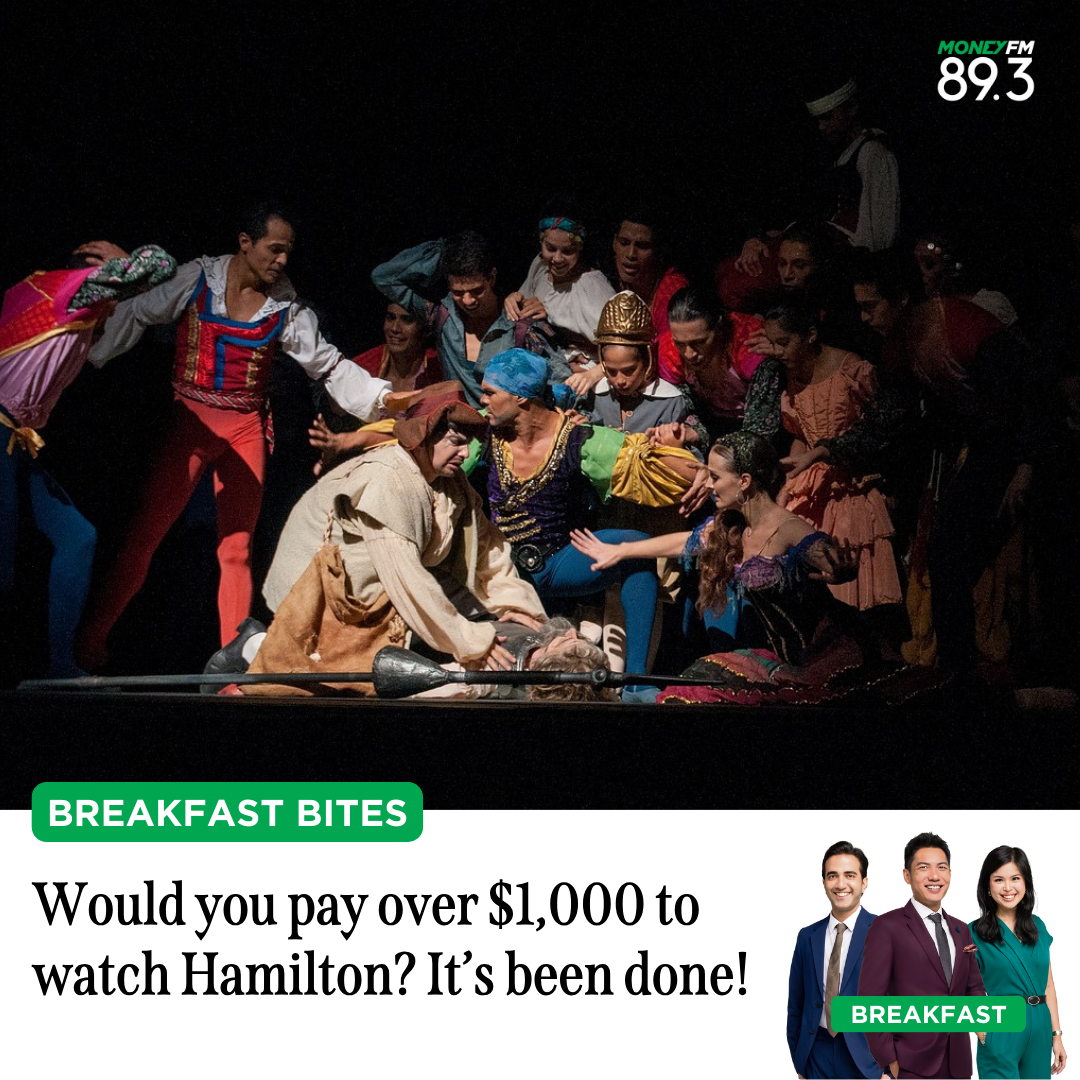 Breakfast Bites: Would you pay over $1000 to watch Hamilton? It's been done!