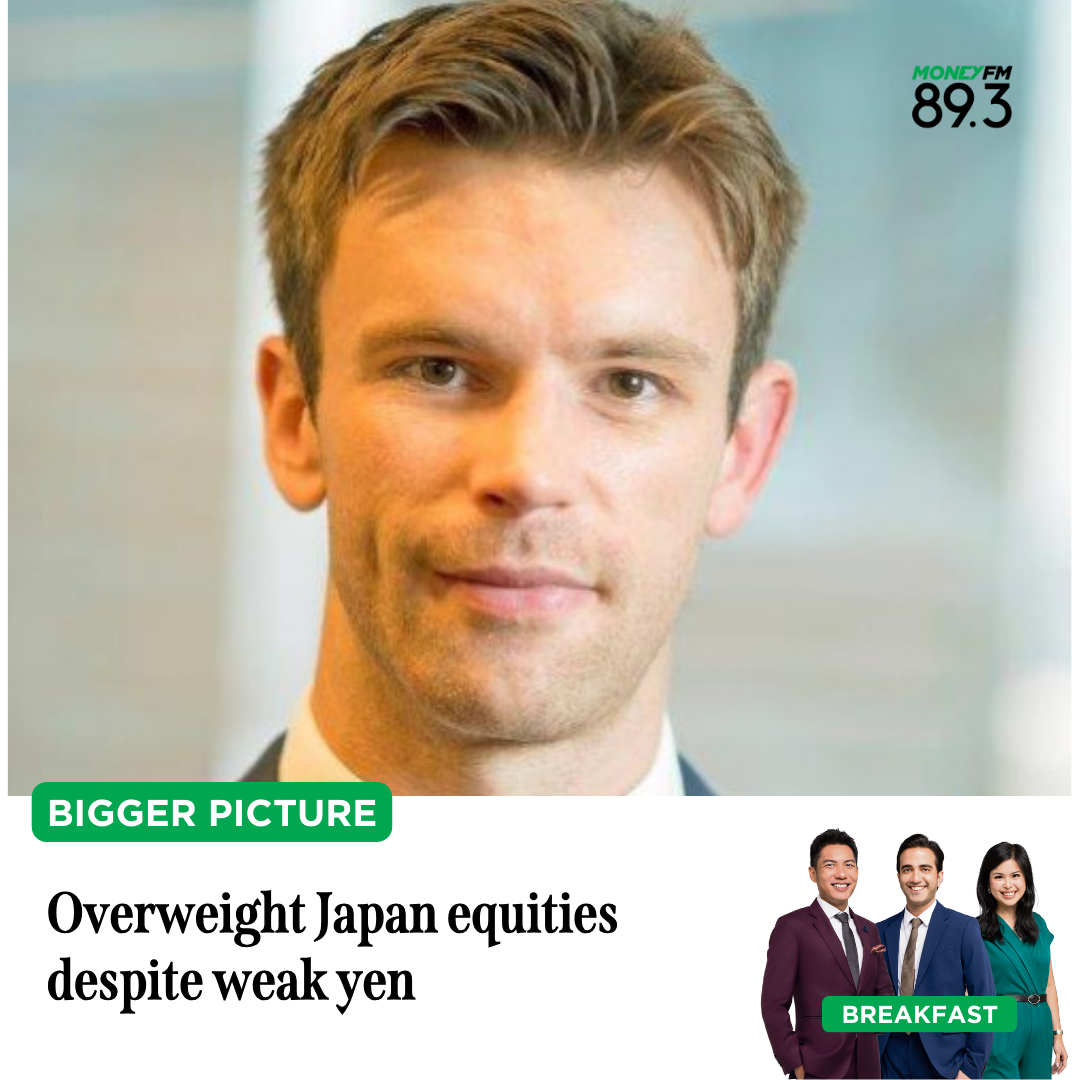 Bigger Picture: Overweight Japan equities despite weak yen
