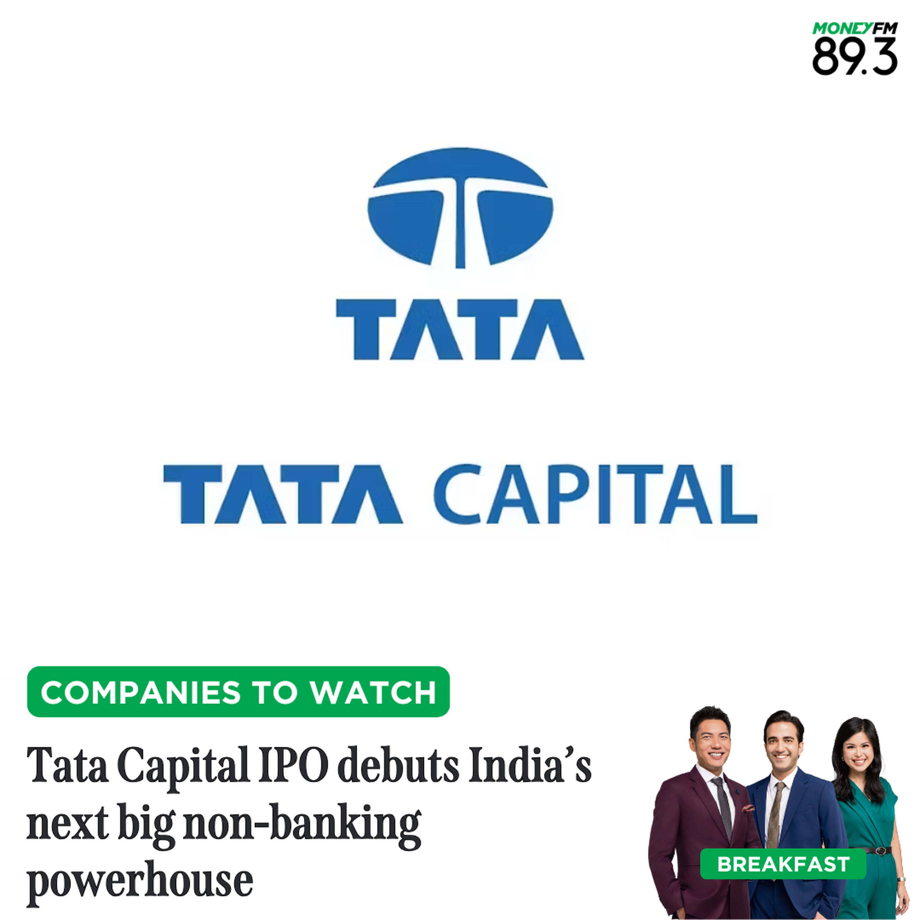Companies To Watch: Tata Capital IPO debuts India’s next big non-banking powerhouse