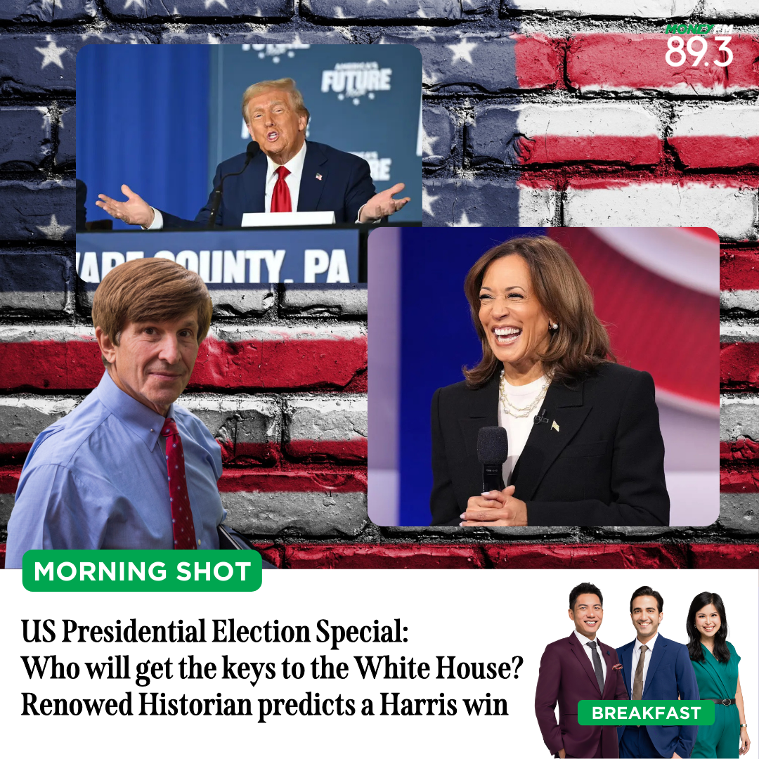 Morning Shot: US Presidential Election Special - Who will get the keys to the White House? Renowed Historian predicts a Harris win