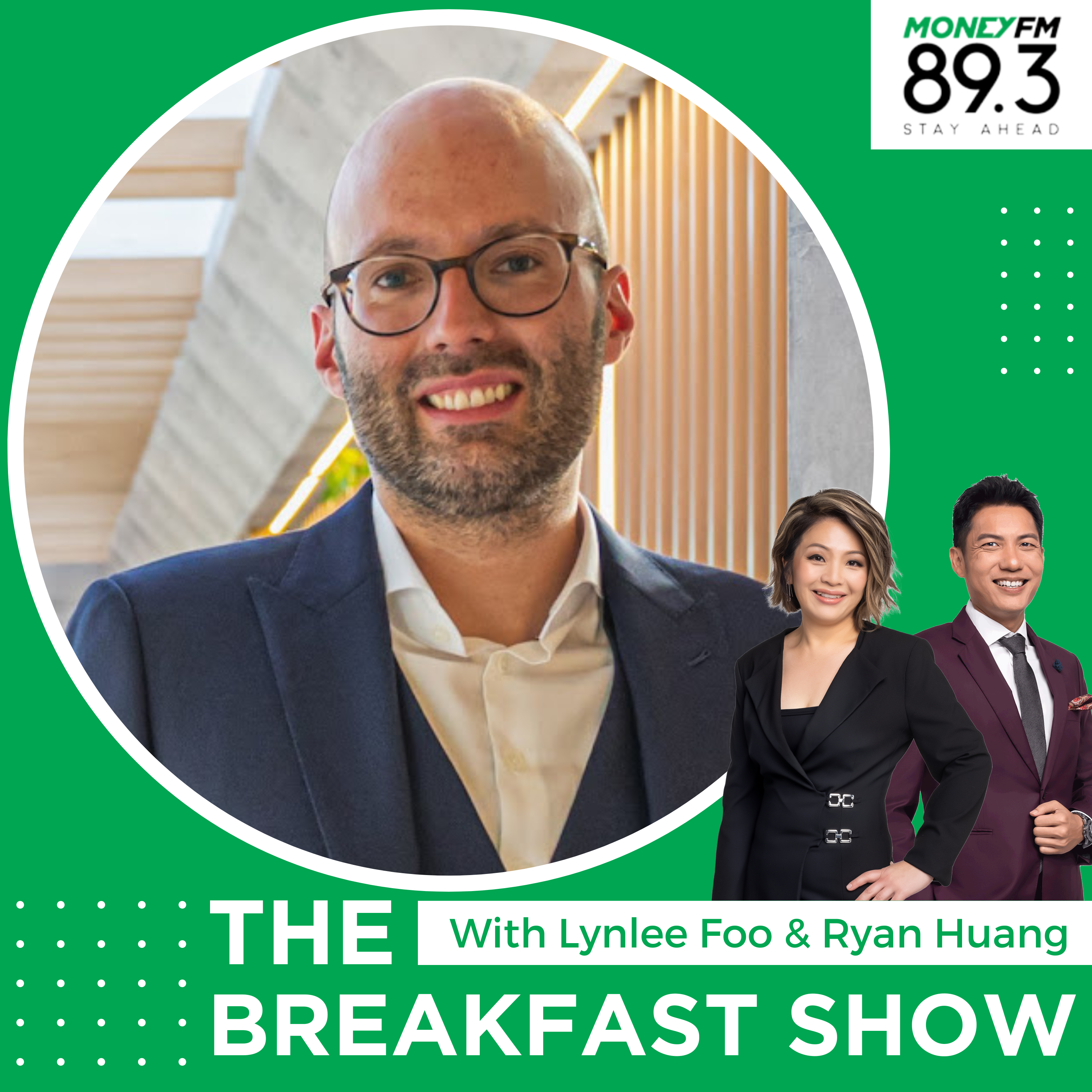 Breakfast with Ryan Huang, Emaad Akhtar and Audrey Siek