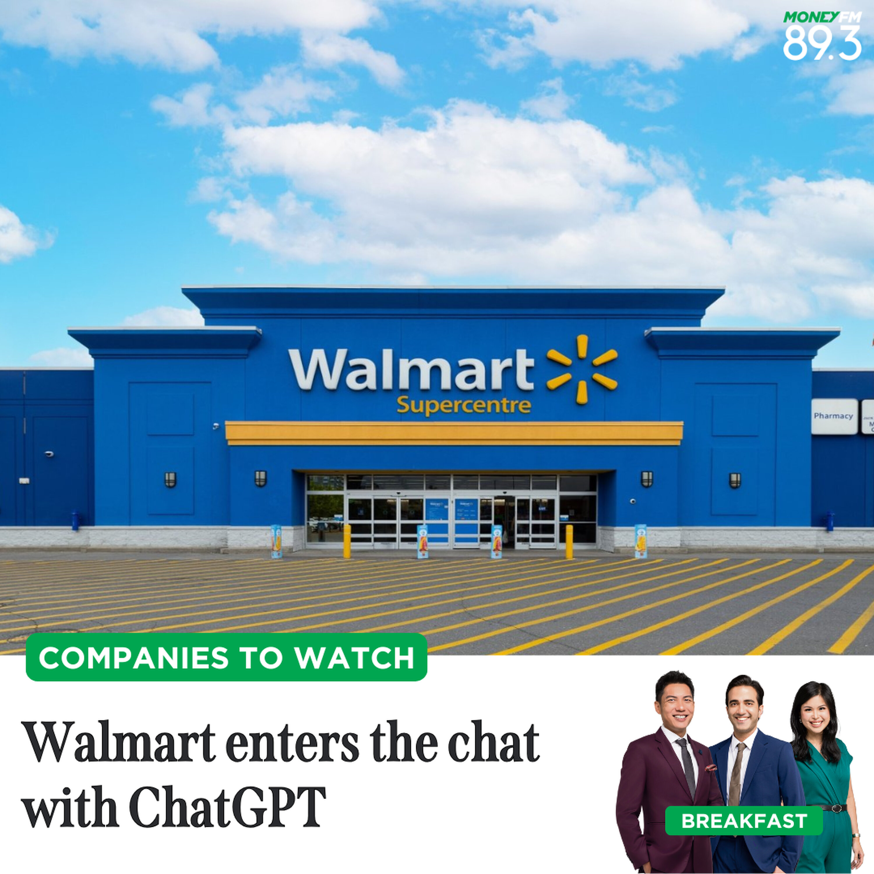 Companies To Watch: Walmart enters the chat with ChatGPT