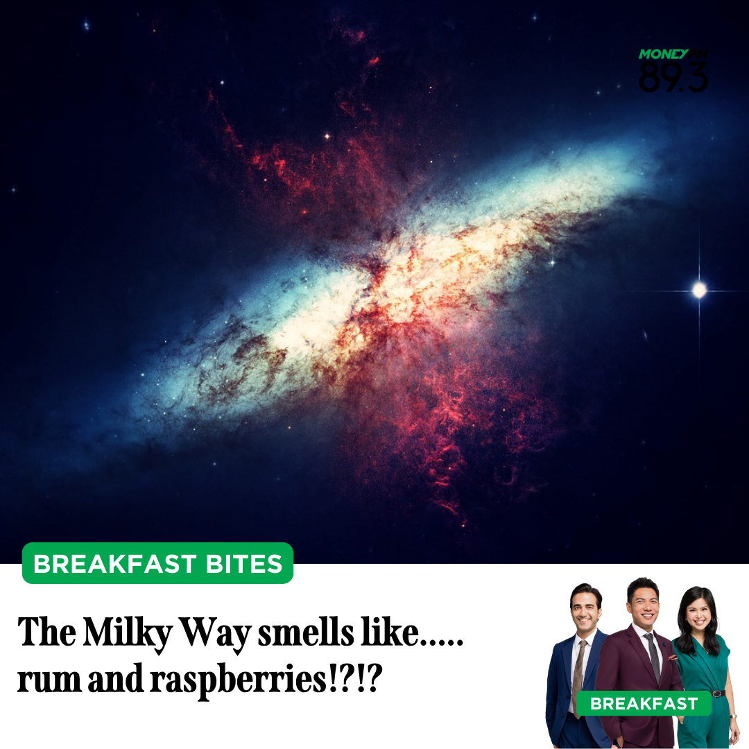 Breakfast Bites: The Milky Way smells like...rum and raspberries!?!?