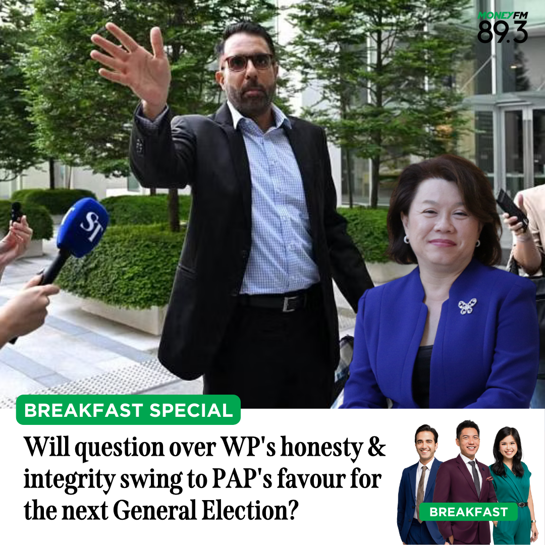 Breakfast Special: Will question over WP's honesty & integrity swing to PAP's favour for the next General Election? What does the future hold for the Workers' Party & Leader of the Opposition?
