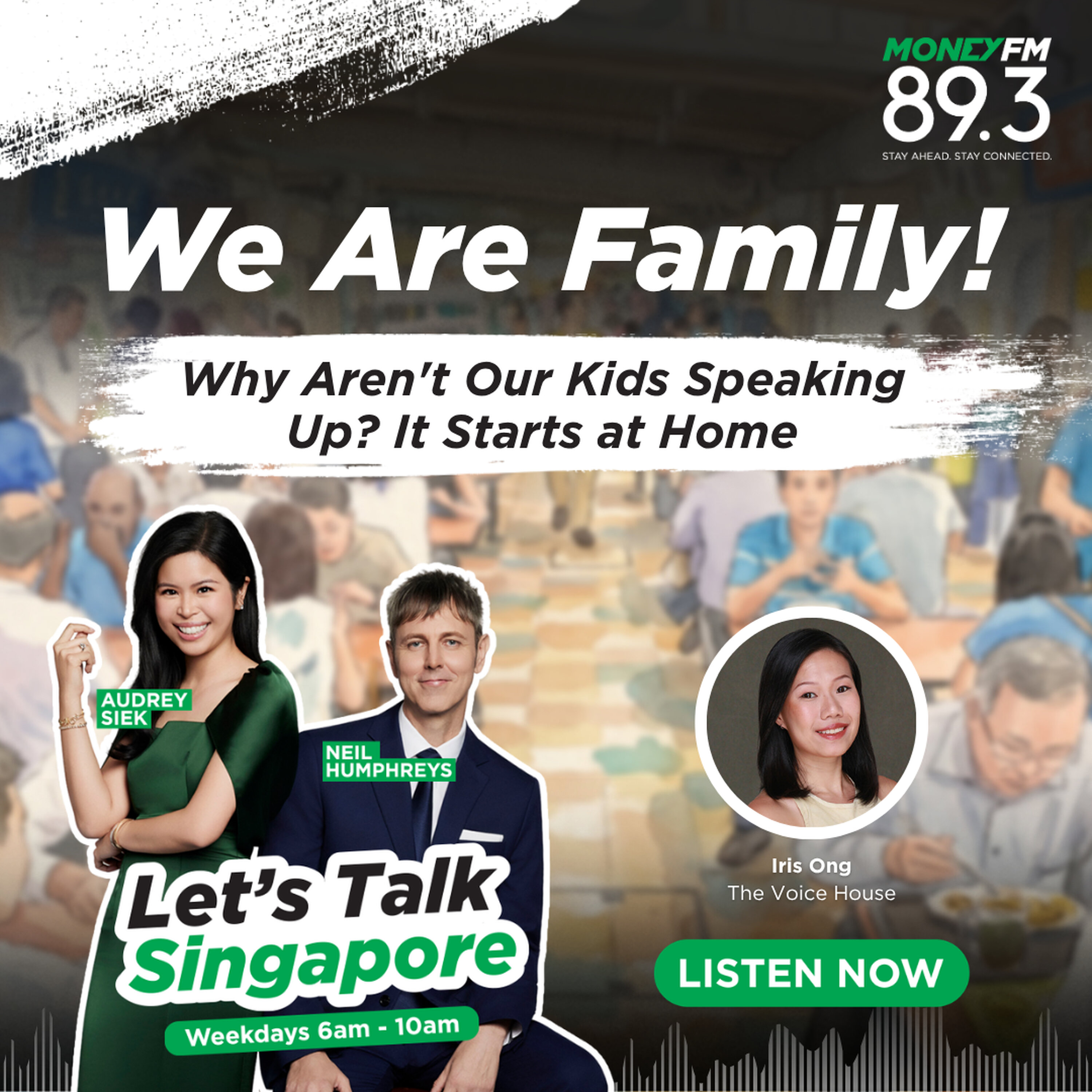 We Are Family!: Why aren't our kids speaking up? It starts at home. episode artwork
