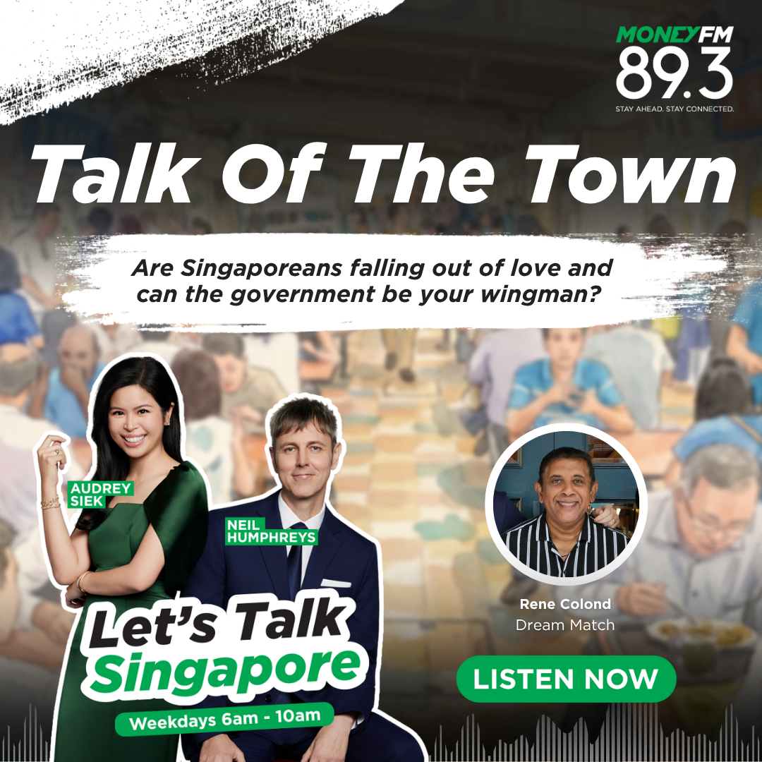 Talk of the Town: Are Singaporeans falling out of love and can the government be your wingman?