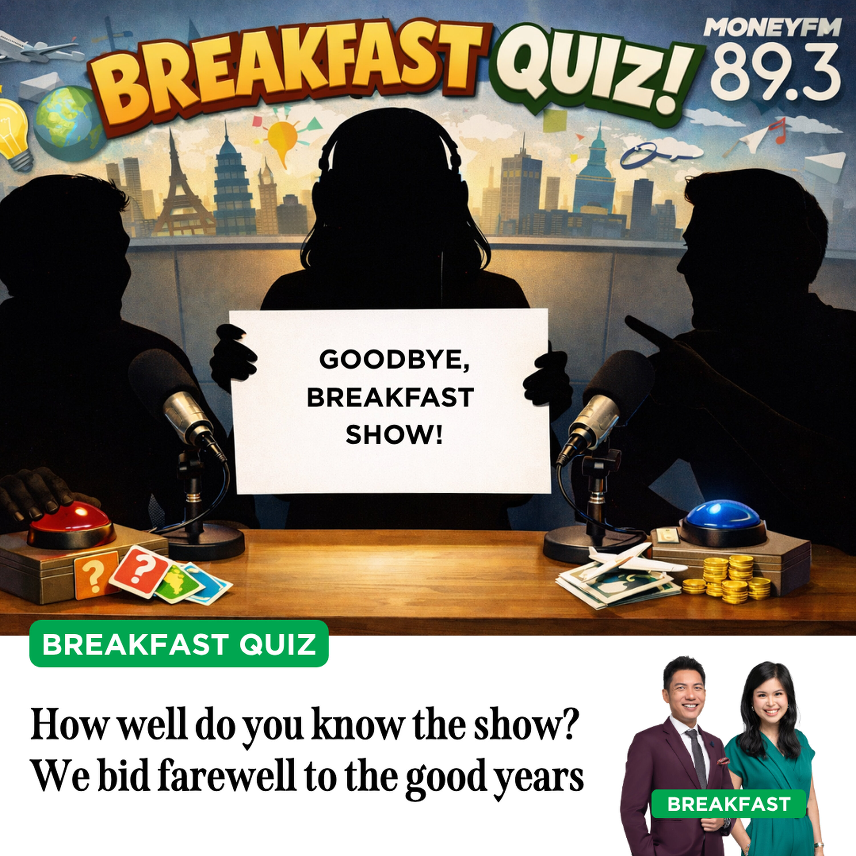 Breakfast Quiz: Goodbye! We take a walk down memory lane with Ryan episode artwork
