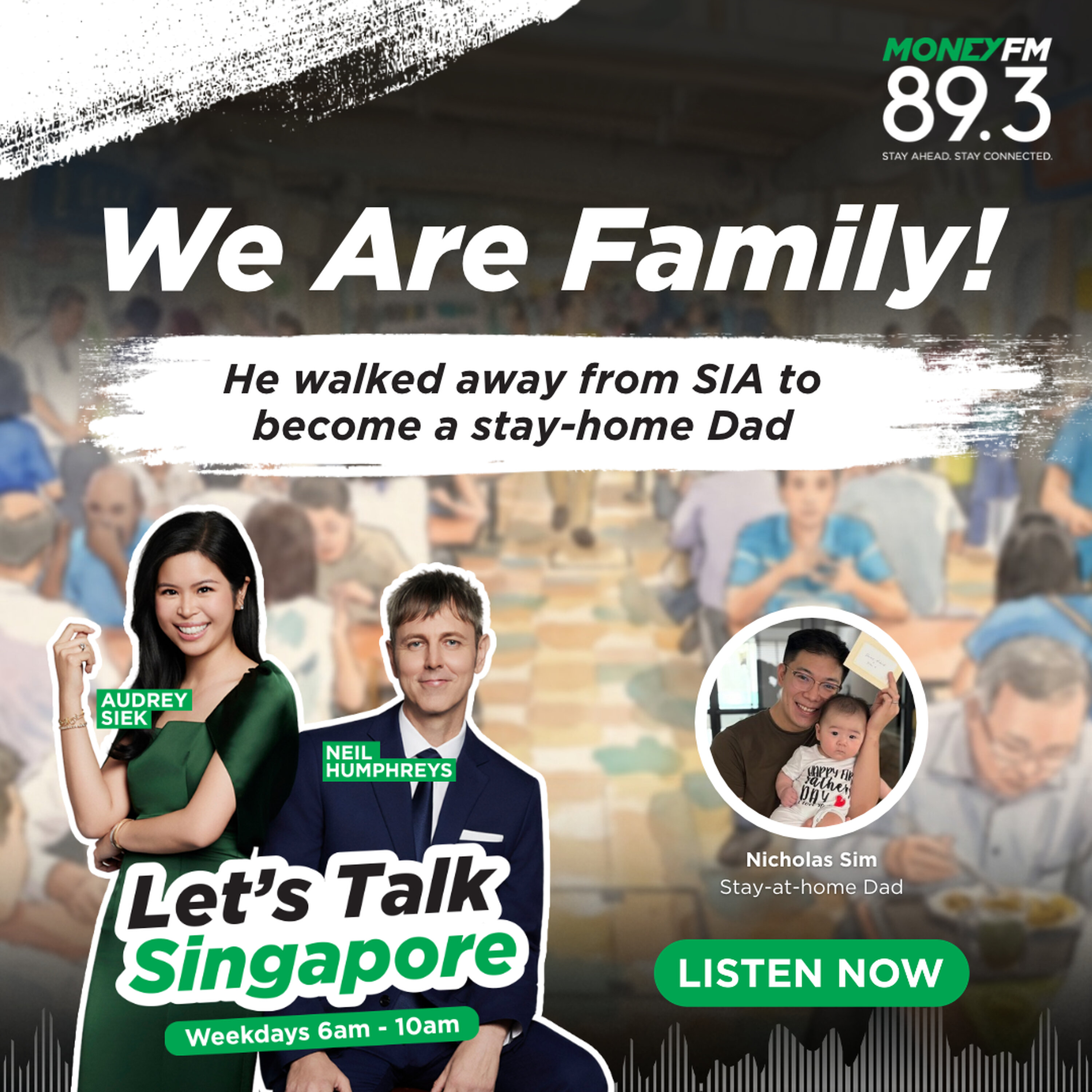 We Are Family!: He walked away from SIA to become a stay-home Dad