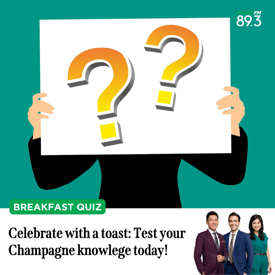 Breakfast Quiz: Pop the Bubbly and celebrate the world's most festive drink!