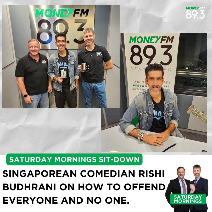 Saturday Mornings: Singaporean Comedian Rishi Budhrani