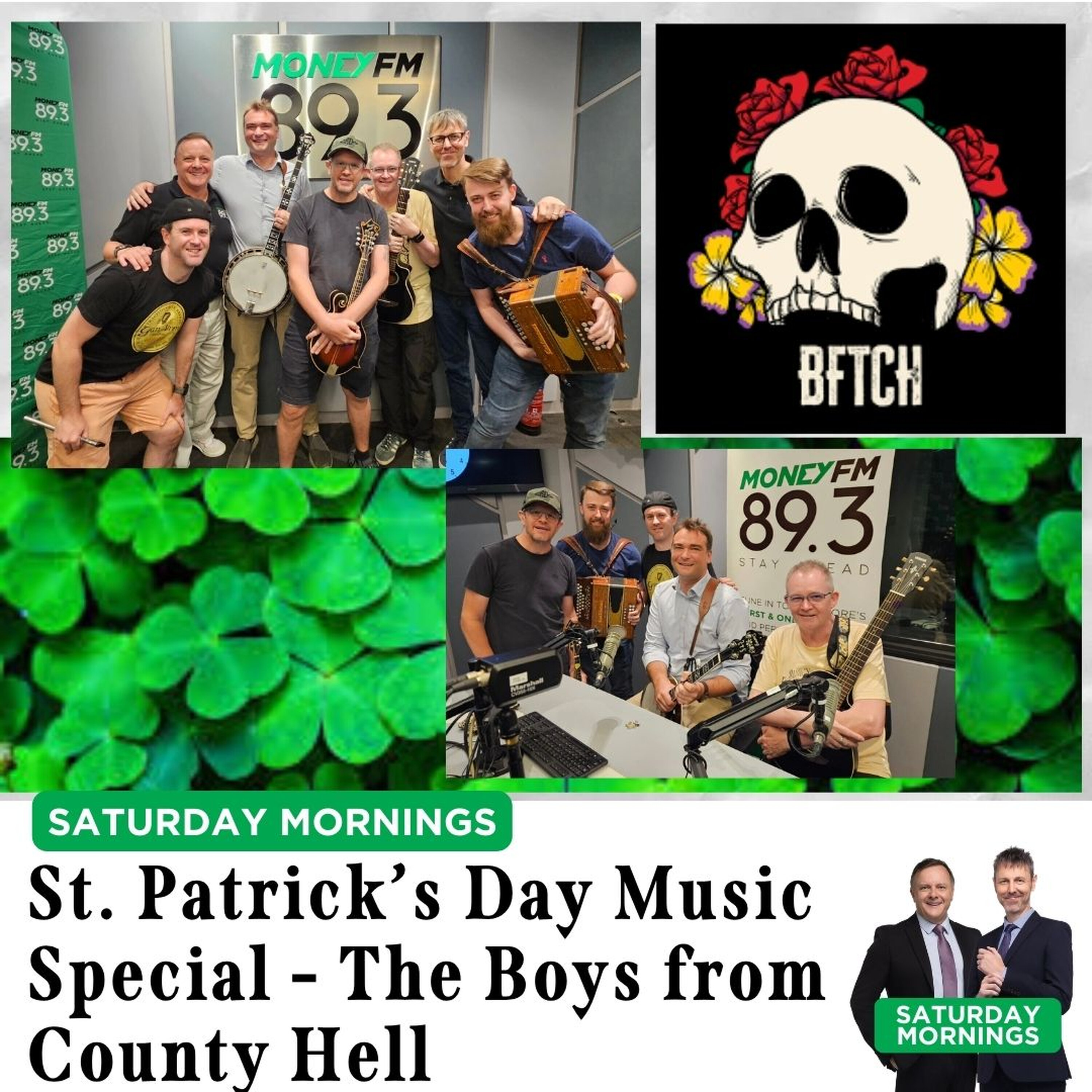 Saturday Mornings: Part 2 of Irish spirit, culture, and music with the Boys from County Hell episode artwork