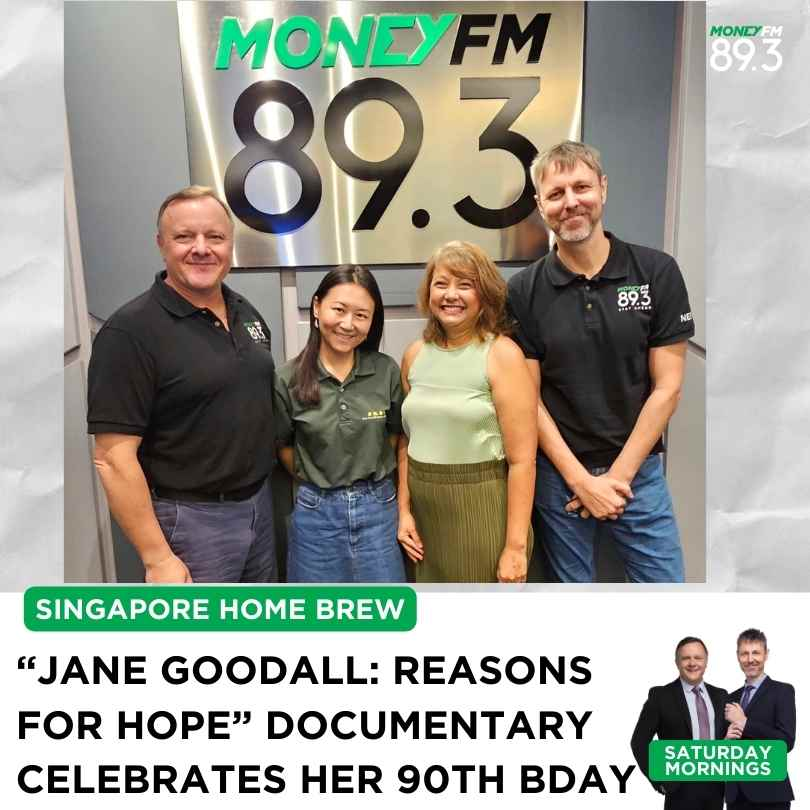 Saturday Mornings: Jane Goodall Institute Singapore, Science Centre celebrate her 90th birthday