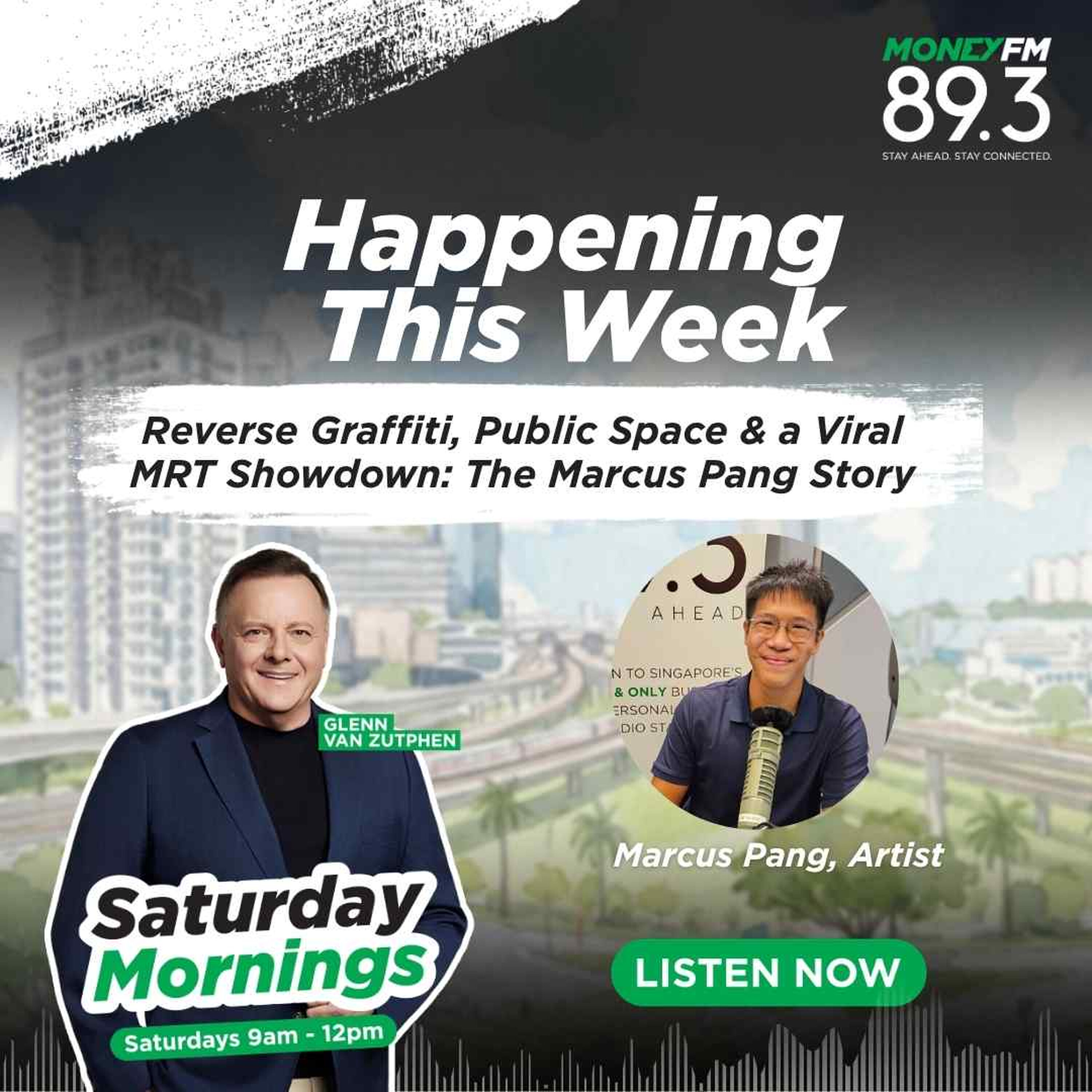 Saturday Mornings: Reverse Graffiti, Public Space & a Viral MRT Showdown: The Marcus Pang Story episode artwork