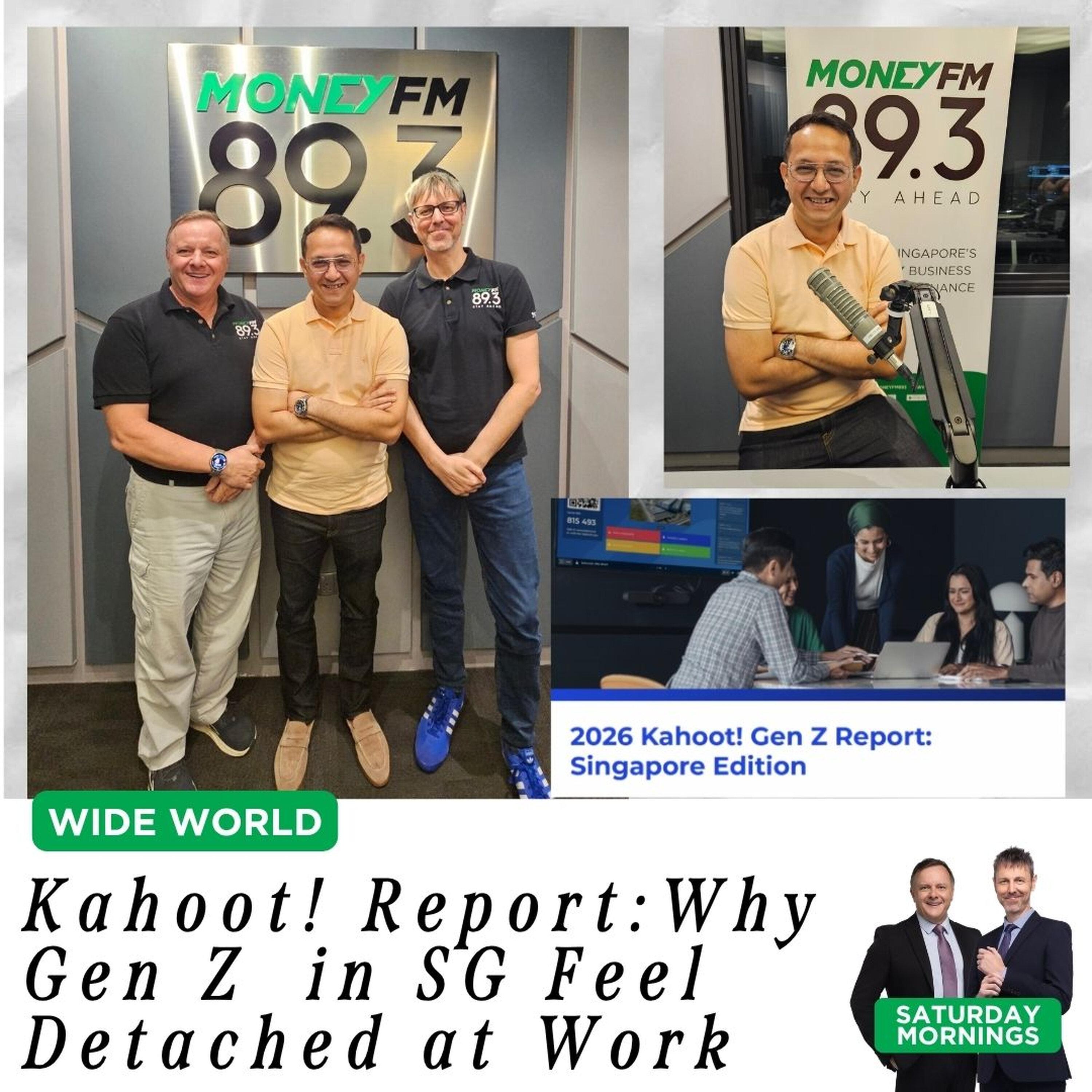 Saturday Mornings: Nearly Half of Gen Z in Singapore Feel Detached at Work - Kahoot! Reveals Why episode artwork