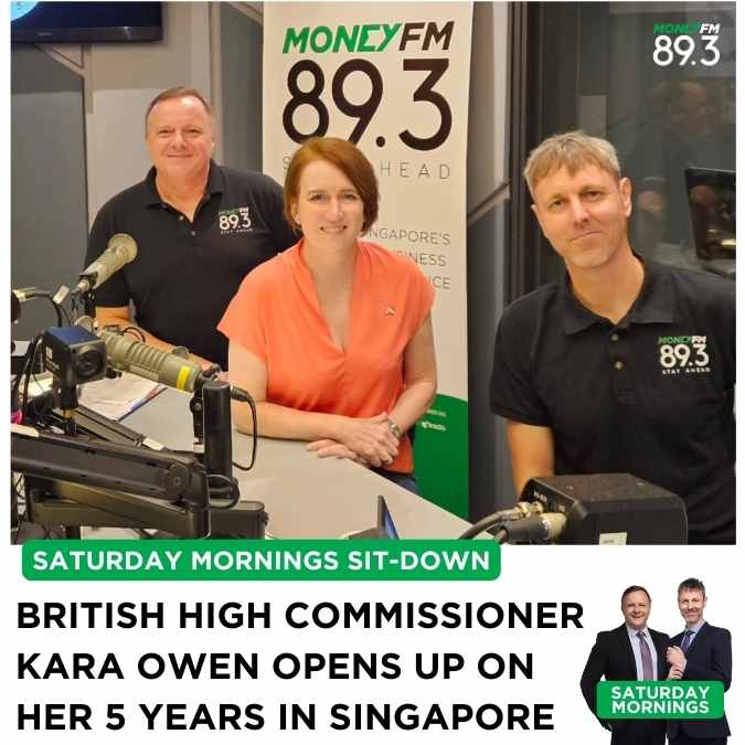 Saturday Mornings: H.E. Kara Owen British High Commissioner to Singapore on her five years in the Red Dot