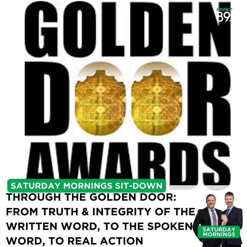 Saturday Mornings: The Golden Door Awards: "Creating Societies of Trust"