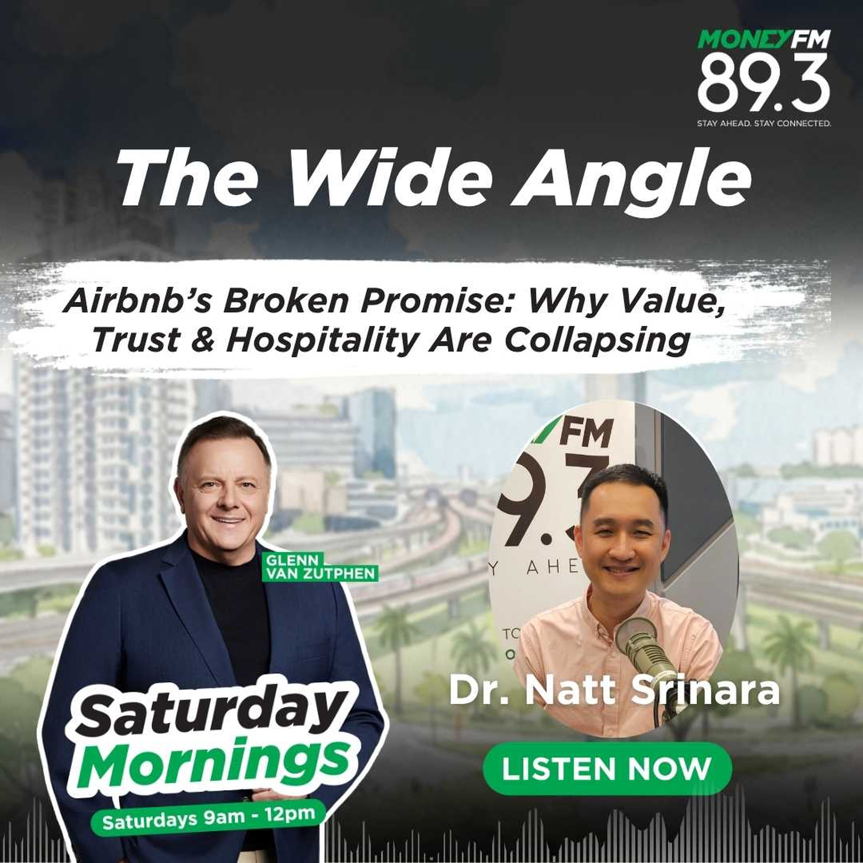 Saturday Mornings: Is Airbnb Breaking Its Promise of Value, Trust & Hospitality? episode artwork