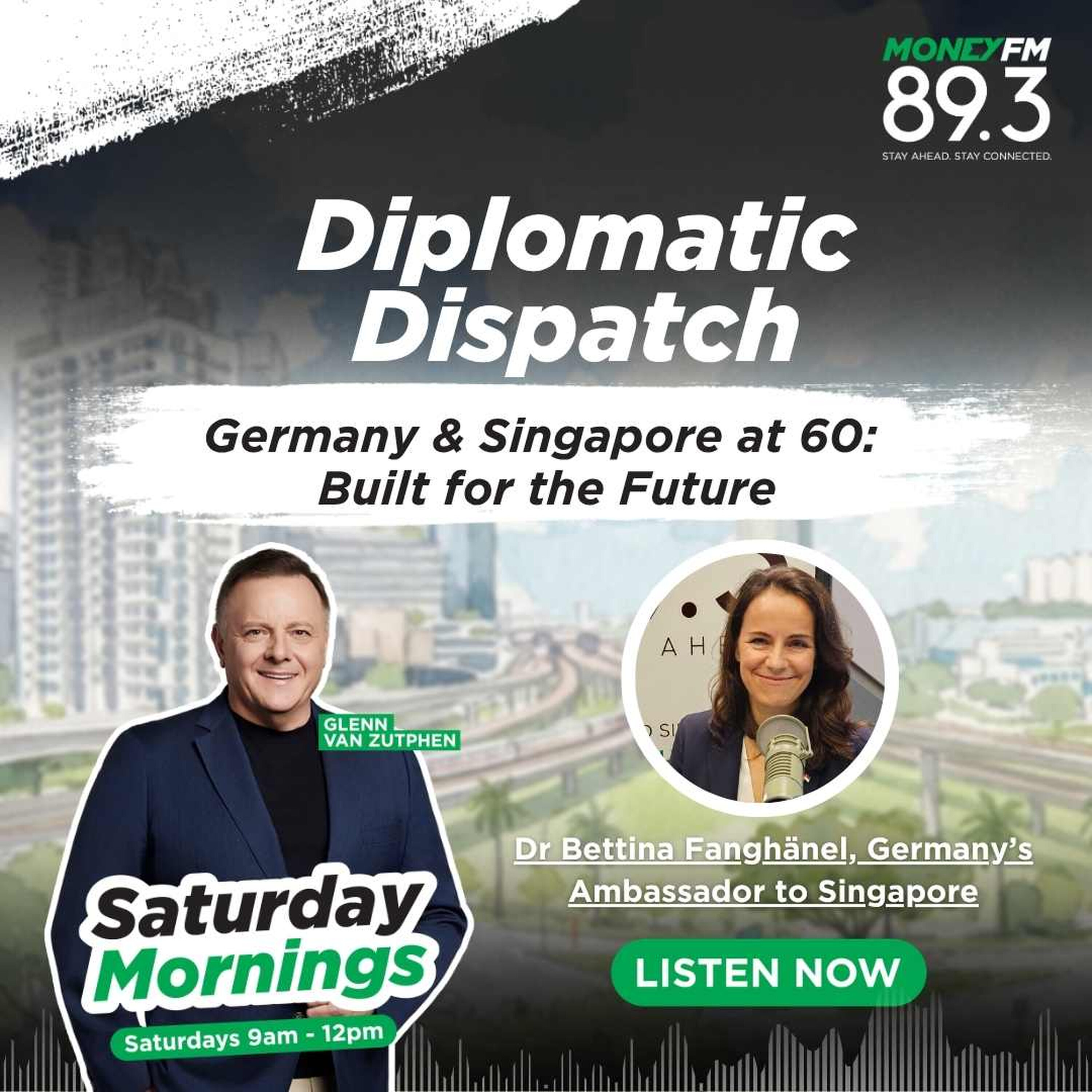 Saturday Mornings: Germany & Singapore at 60: Innovation, Security & a Strategic Partnership Built for the Future episode artwork