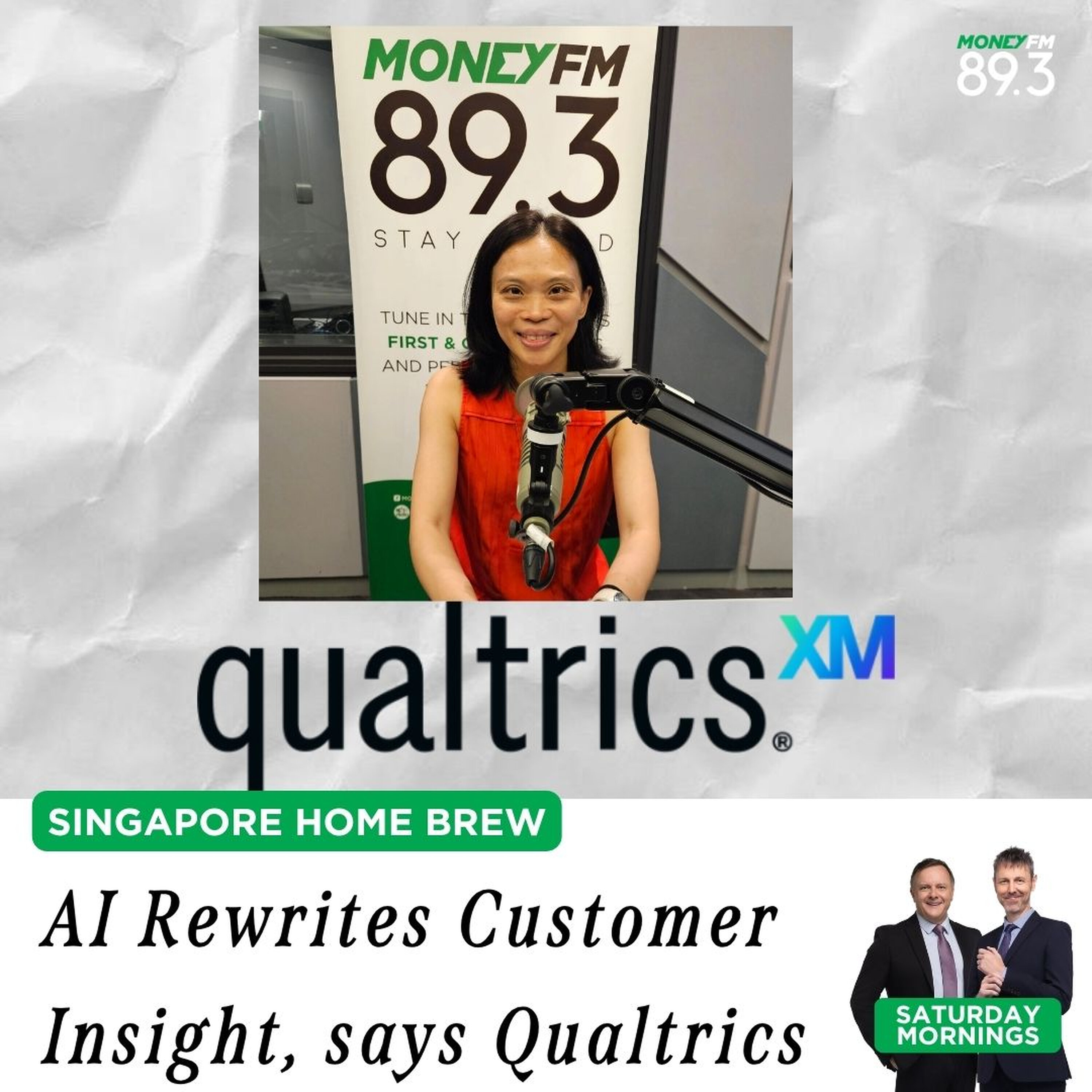 Saturday Mornings: As AI Rewrites Customer Insight, Qualtrics Says Singapore Businesses Must Move Faster episode artwork