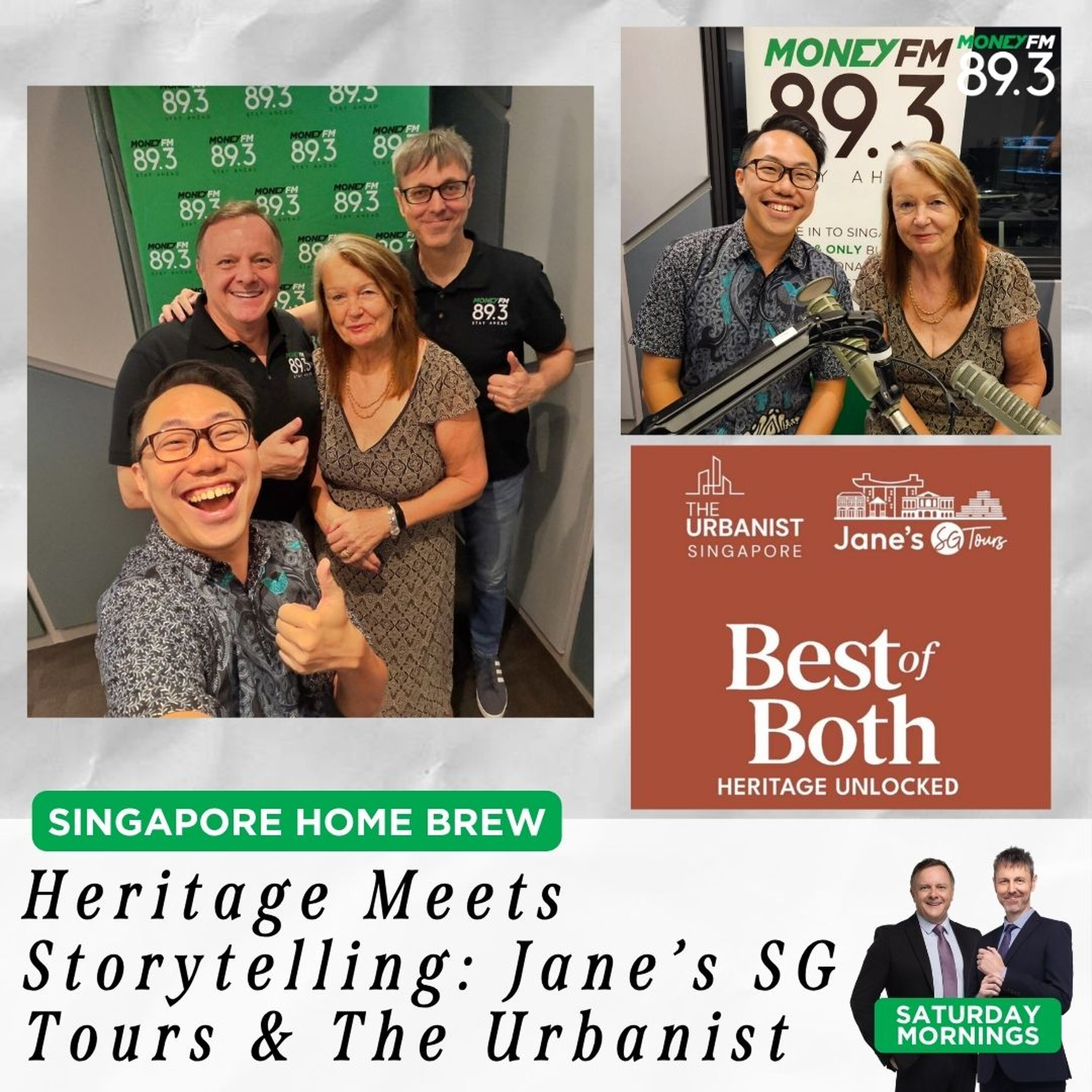 Saturday Mornings: Heritage Meets Storytelling - Jane’s SG Tours & The Urbanist's New Way to Experience Singapore episode artwork