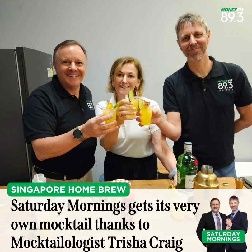 Saturday Mornings: Trisha Craig talks about the multi-billion dollar mocktail business and creates one specially for MoneyFM 89.3!