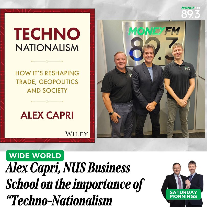 Saturday Mornings: Techno-Nationalism and Global Stability with Alex Capri