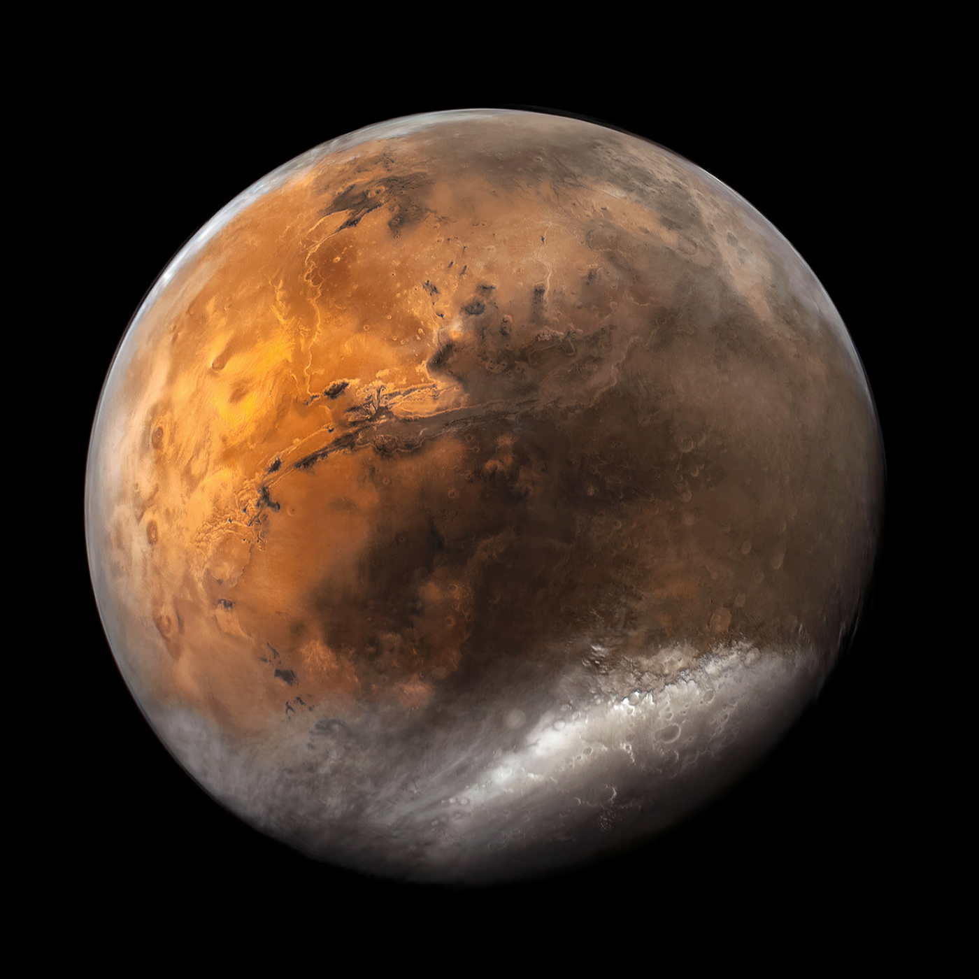 Why is Mars red? A new clue to the history of habitability in Martian dust