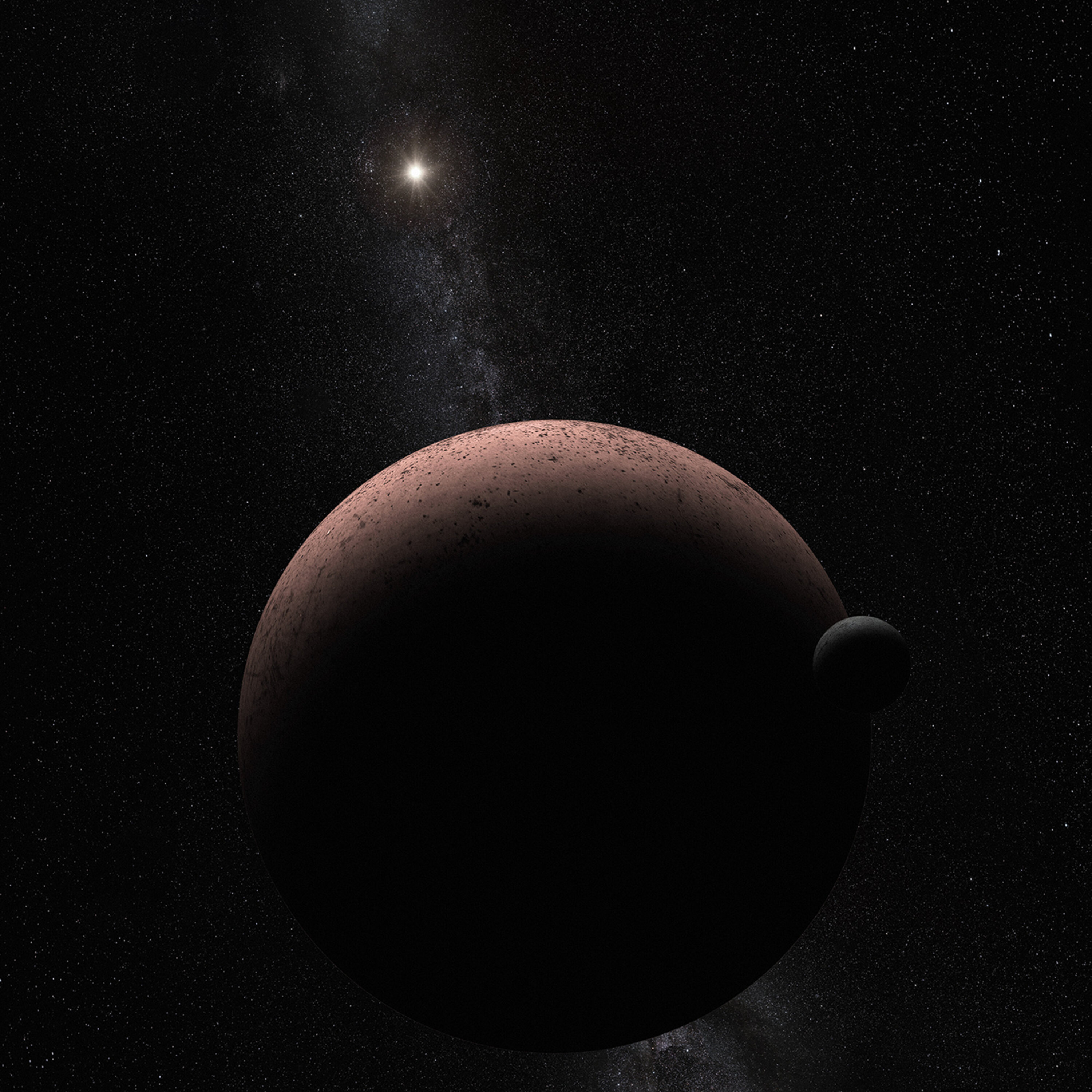 Geothermal activity on the icy dwarf planets Eris and Makemake