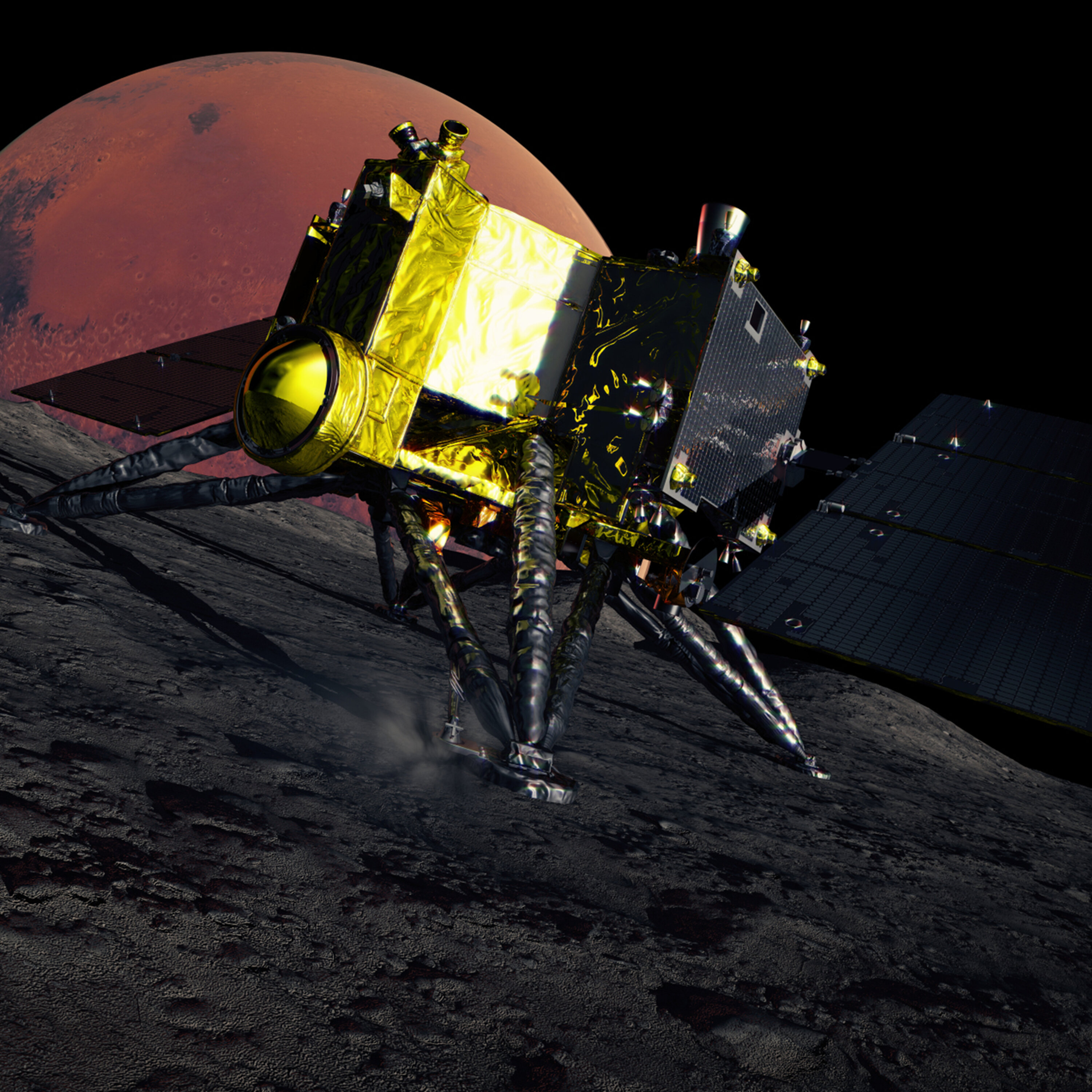 From the Mojave to Phobos: PlanetVac rides with MMX