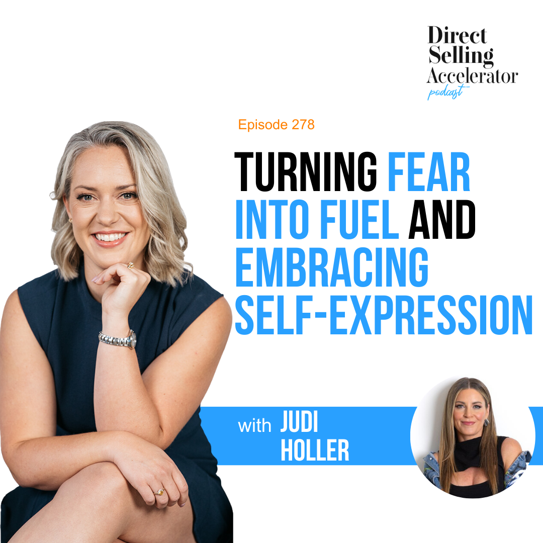 EP 278:  Turning fear into fuel and embracing self-expression with Judi Holler