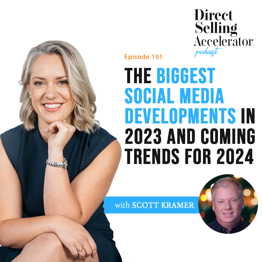 EP 191: The biggest Social Media developments in 2023 and coming trends for 2024