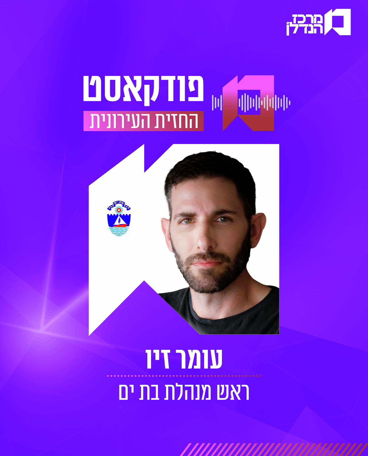  פרק 183 | החזית העירונית -  עומר זיו  ראש מנהלת בת ים