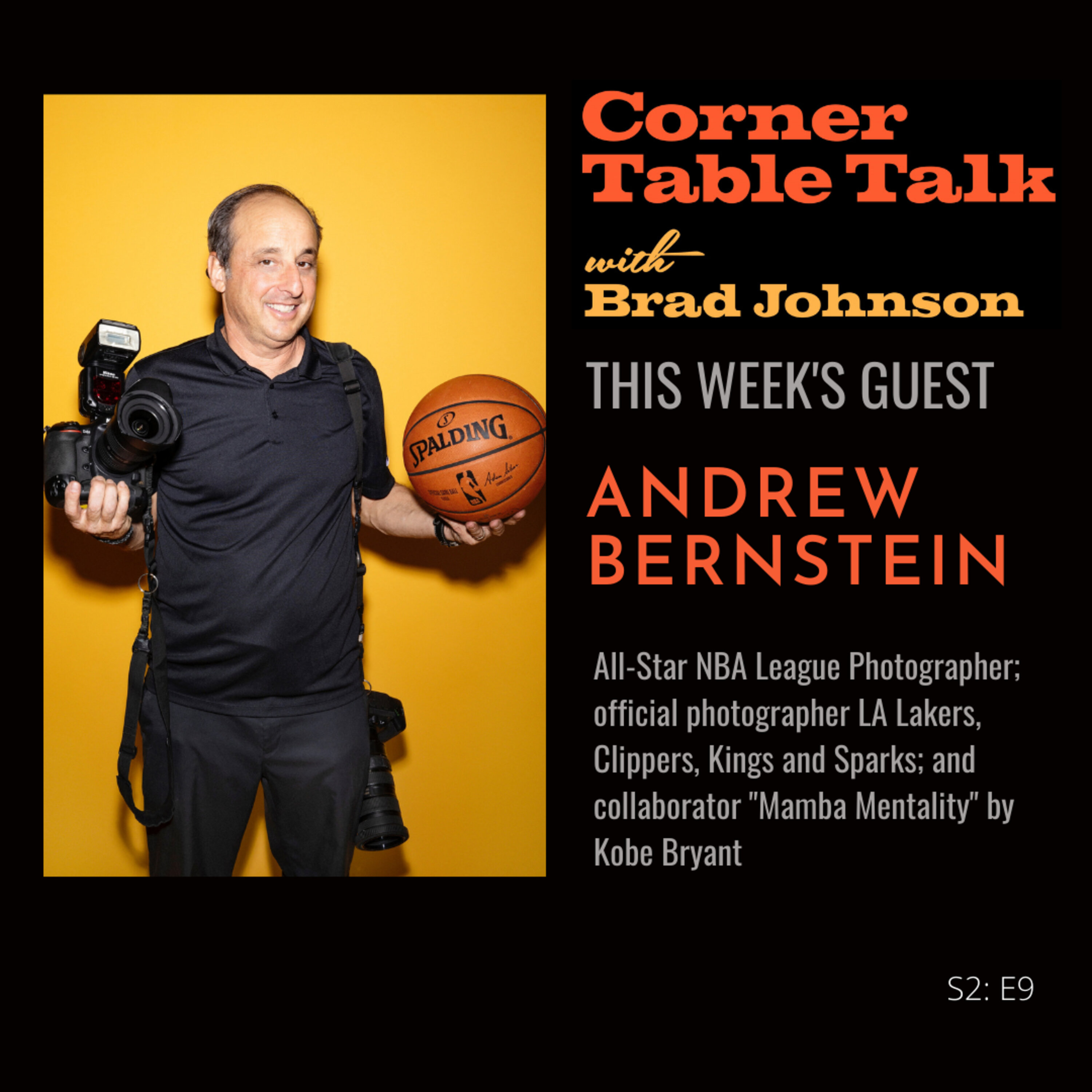S2:E9 Andrew Bernstein I Courtside Vision episode artwork