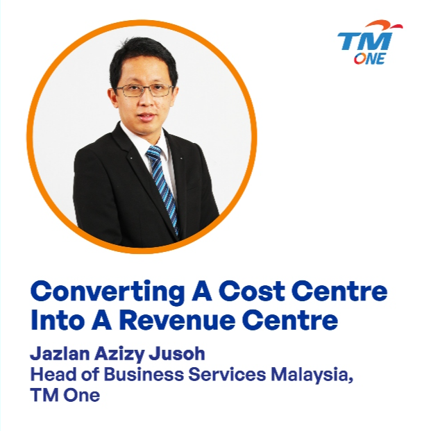 TM ONE- Converting A Cost Centre Into A Revenue Centre