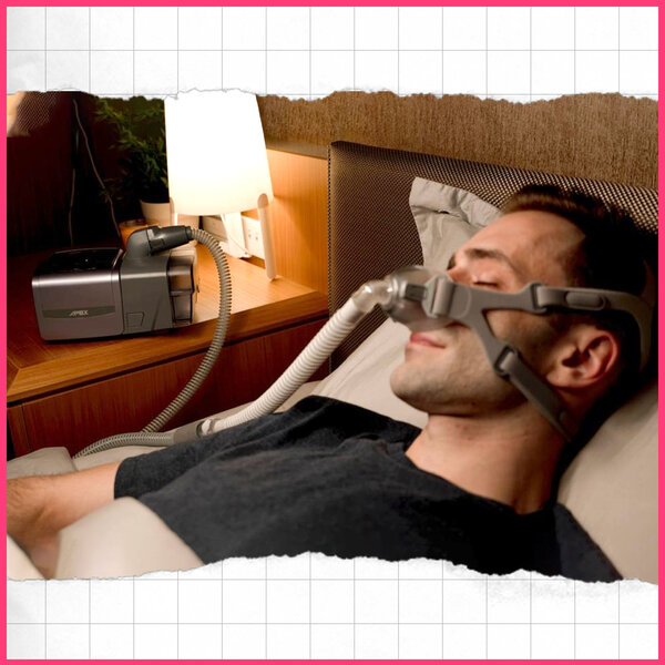 打鼻鼾问题可大可小！Apex打造对付睡眠呼吸中止症呼吸面罩