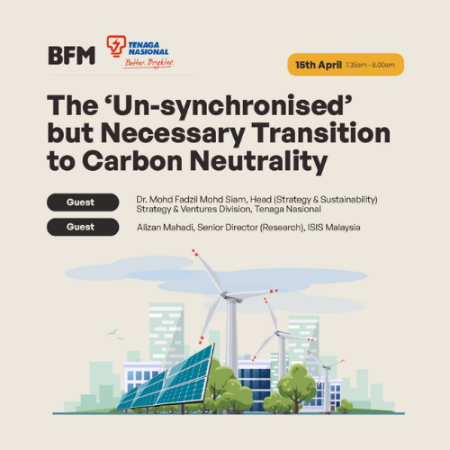 The "Un-synchronised' But Necessary Transition To Carbon Neutrality