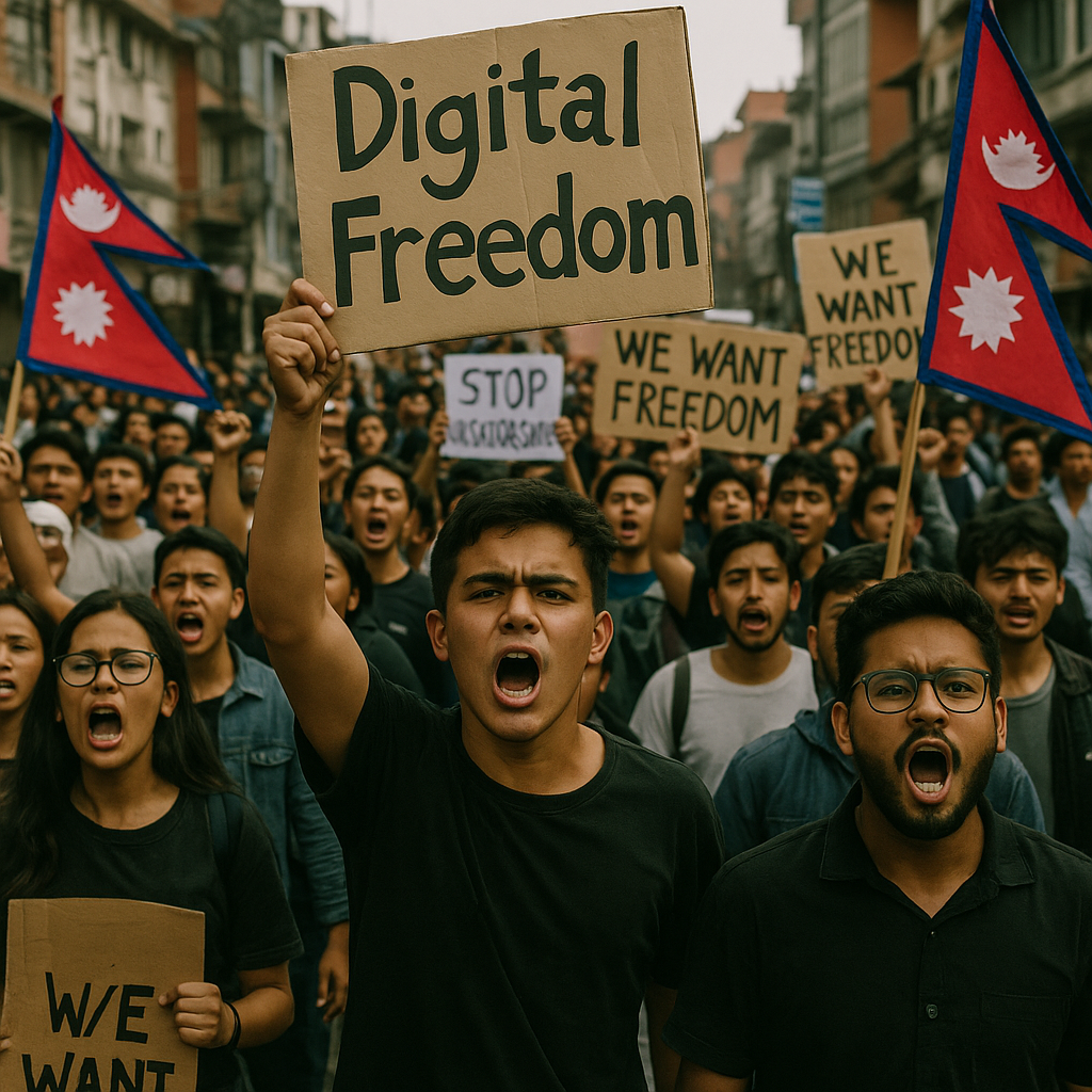 网路管制导致政权倒台，尼泊尔示威给大马的警示