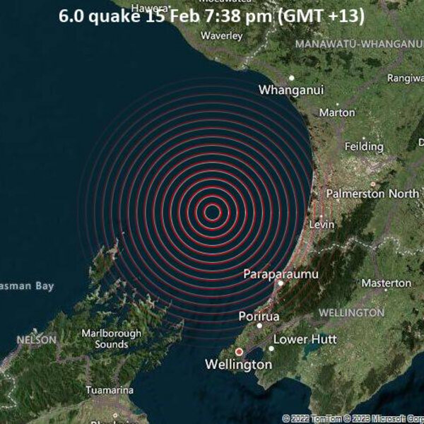 纽西兰早风灾和地震 全球暖化挑战人类生存