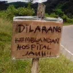 Today On Twitter: Dilarang Kemalangan, Hospital Jauh!