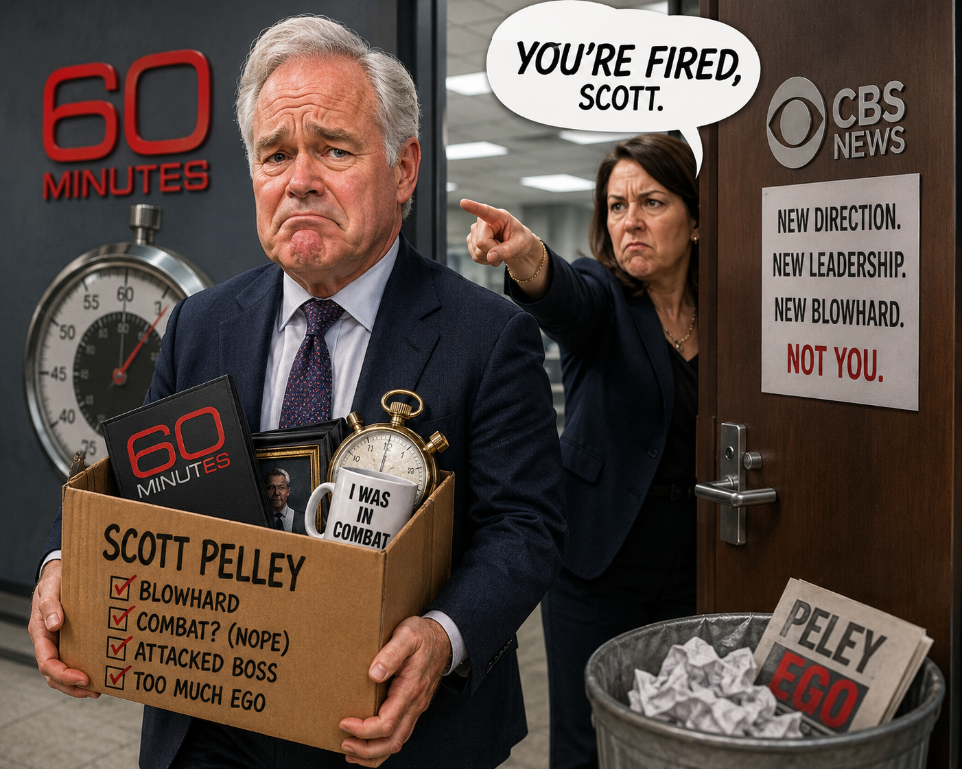 Scott Pelley’s Combat Claim Sparks Stolen Valor Backlash episode artwork
