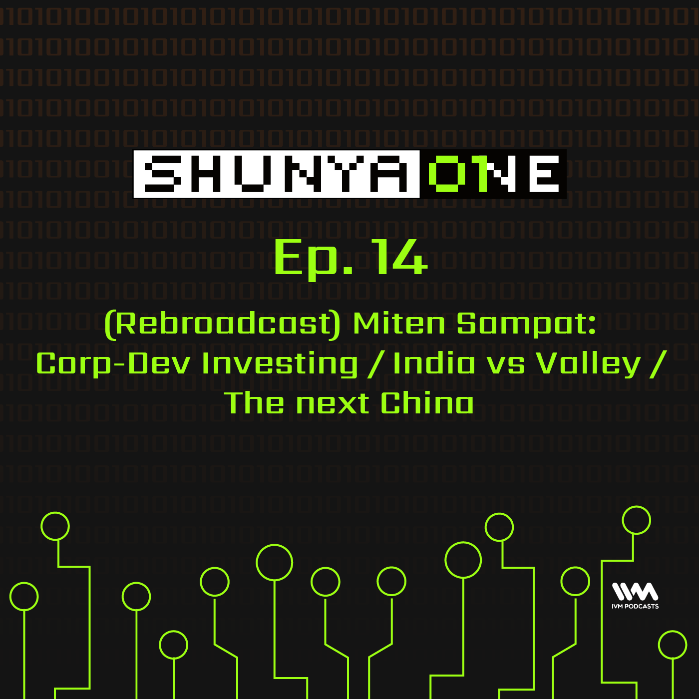 (Rebroadcast) Miten Sampat: Corp-Dev Investing / India vs Valley / The next China